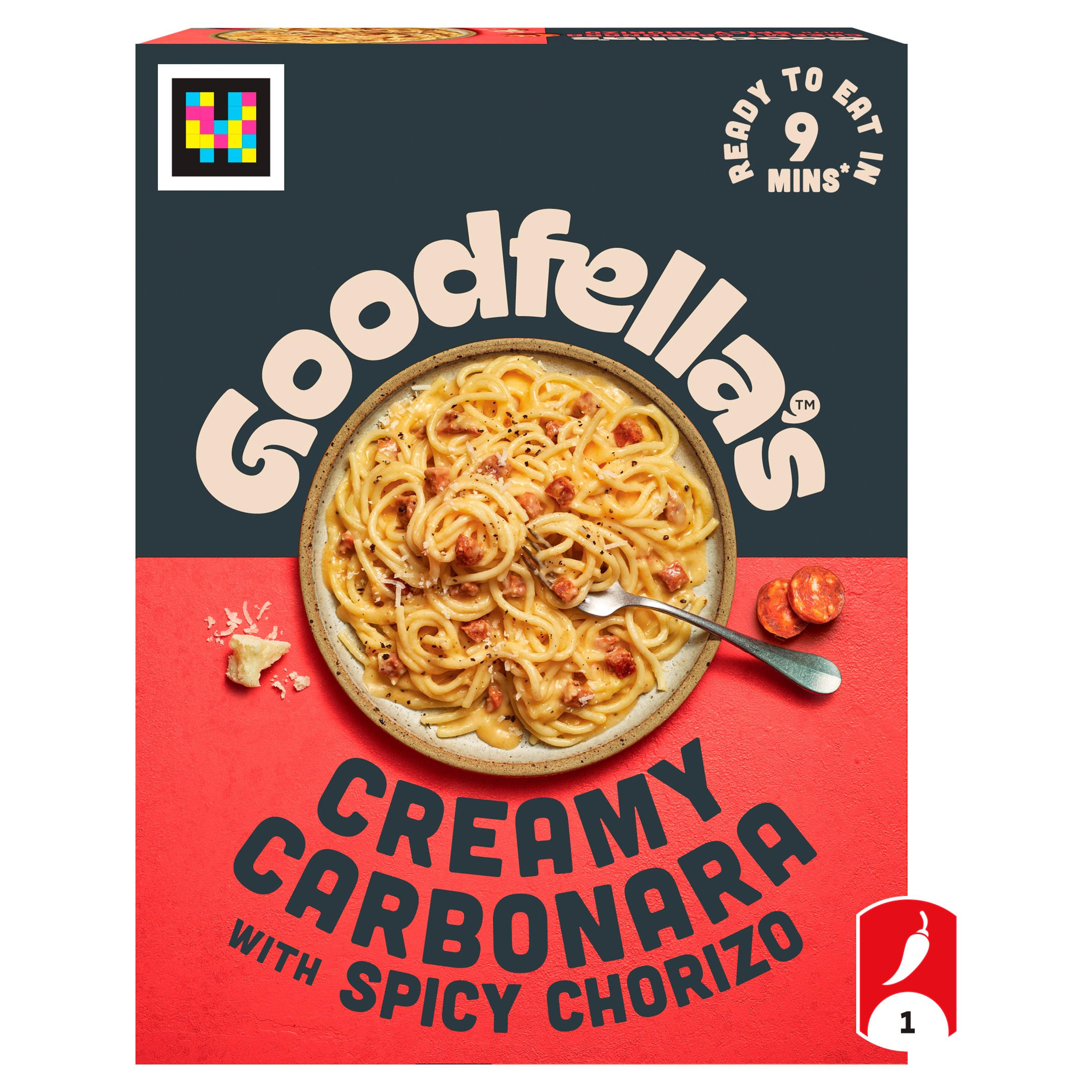 Goodfella's Creamy Carbonara Ready Meal 400g, folic acid free