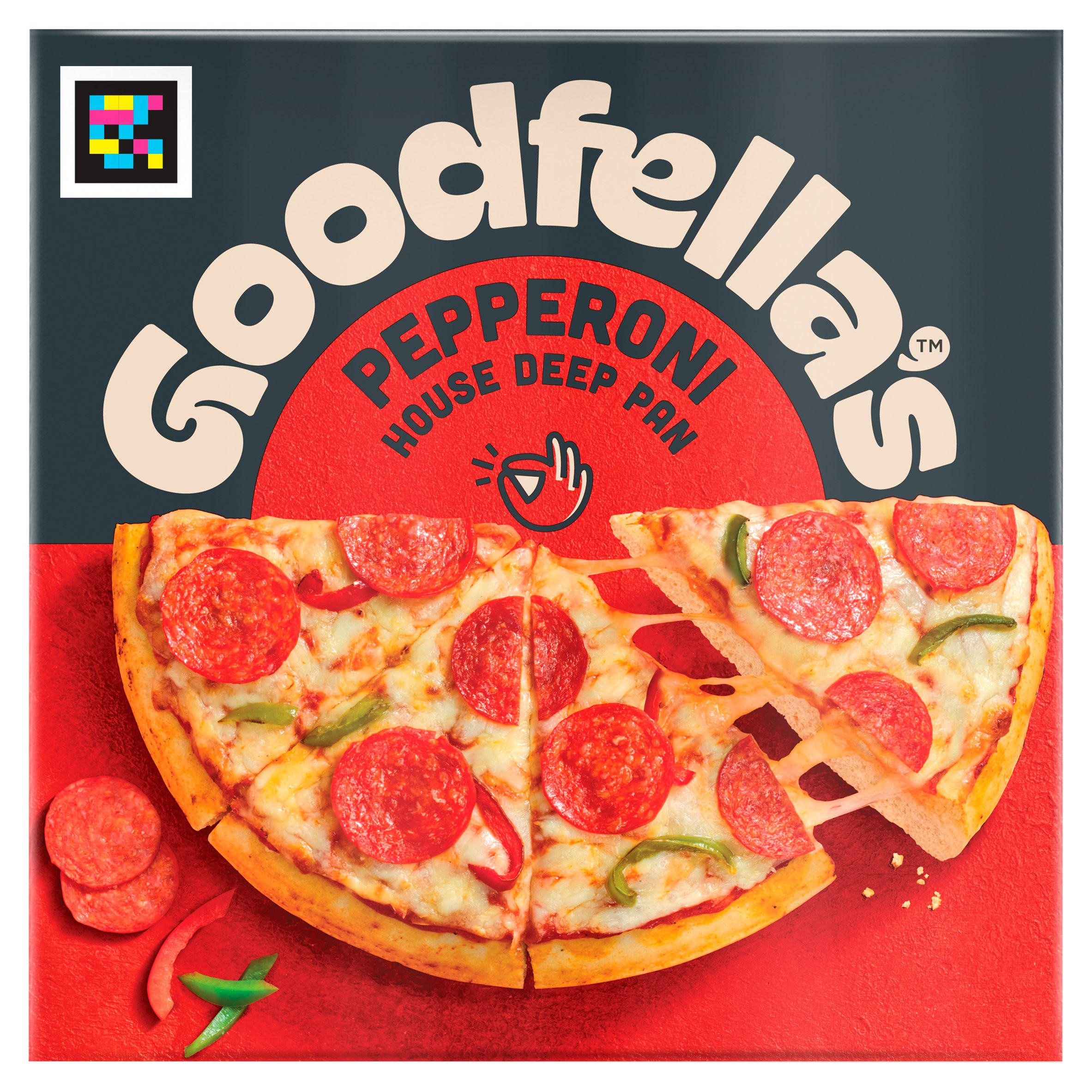 Deep Pan Baked Pepperoni Pizza 411g