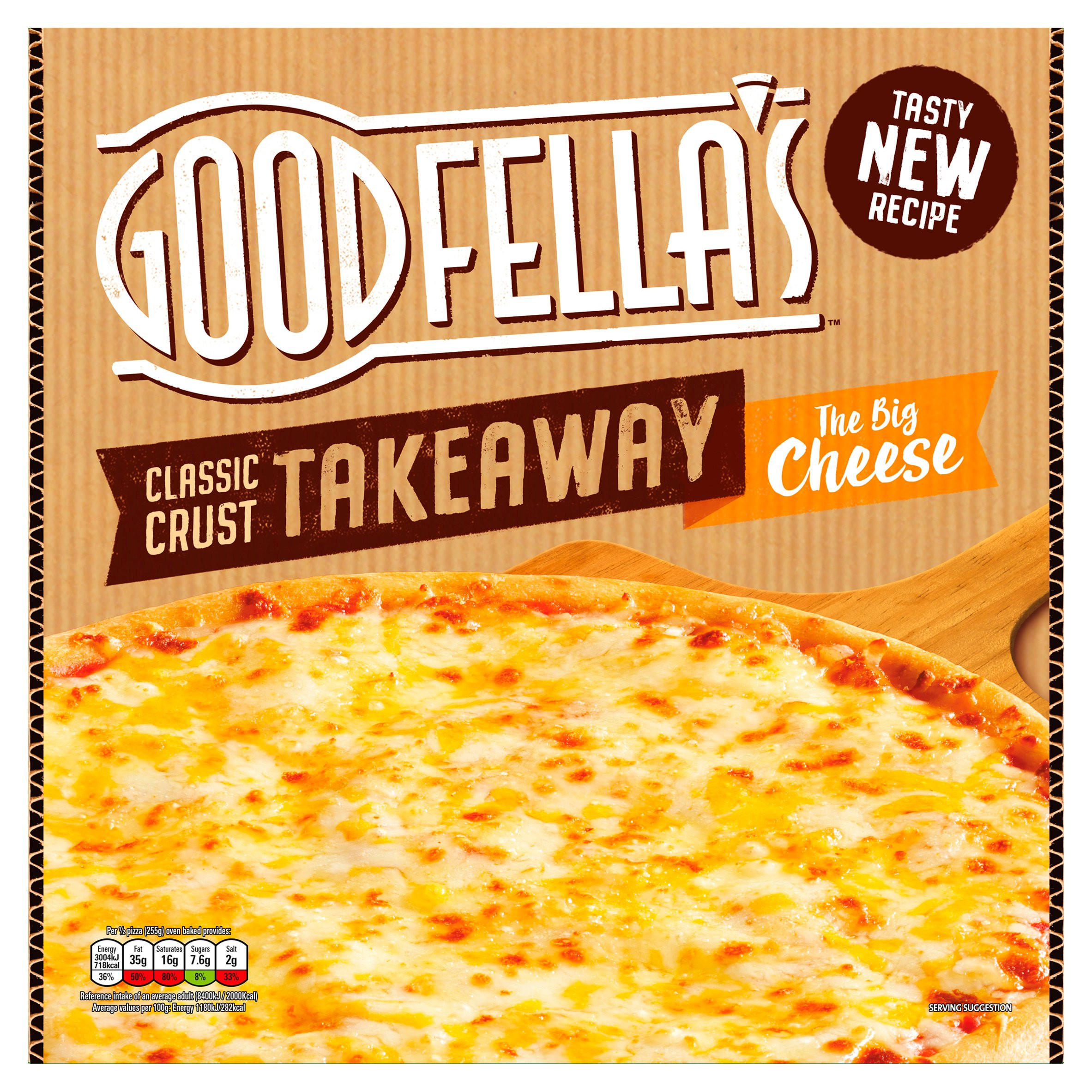 Goodfella's Takeaway Classic Crust The Big Cheese 555g Takeaway