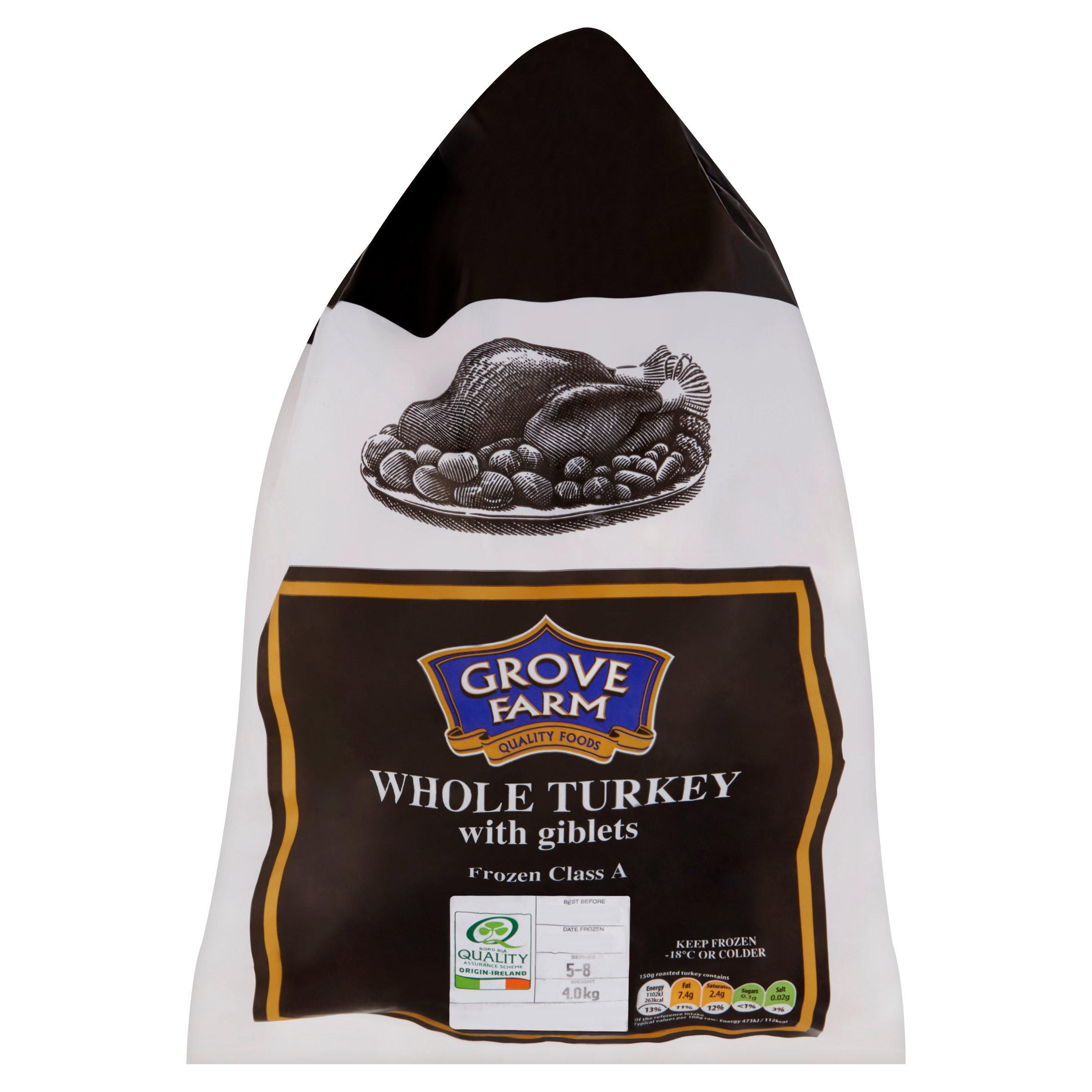Grove Farm Whole Turkey with Giblets Chicken & Turkey Iceland Foods