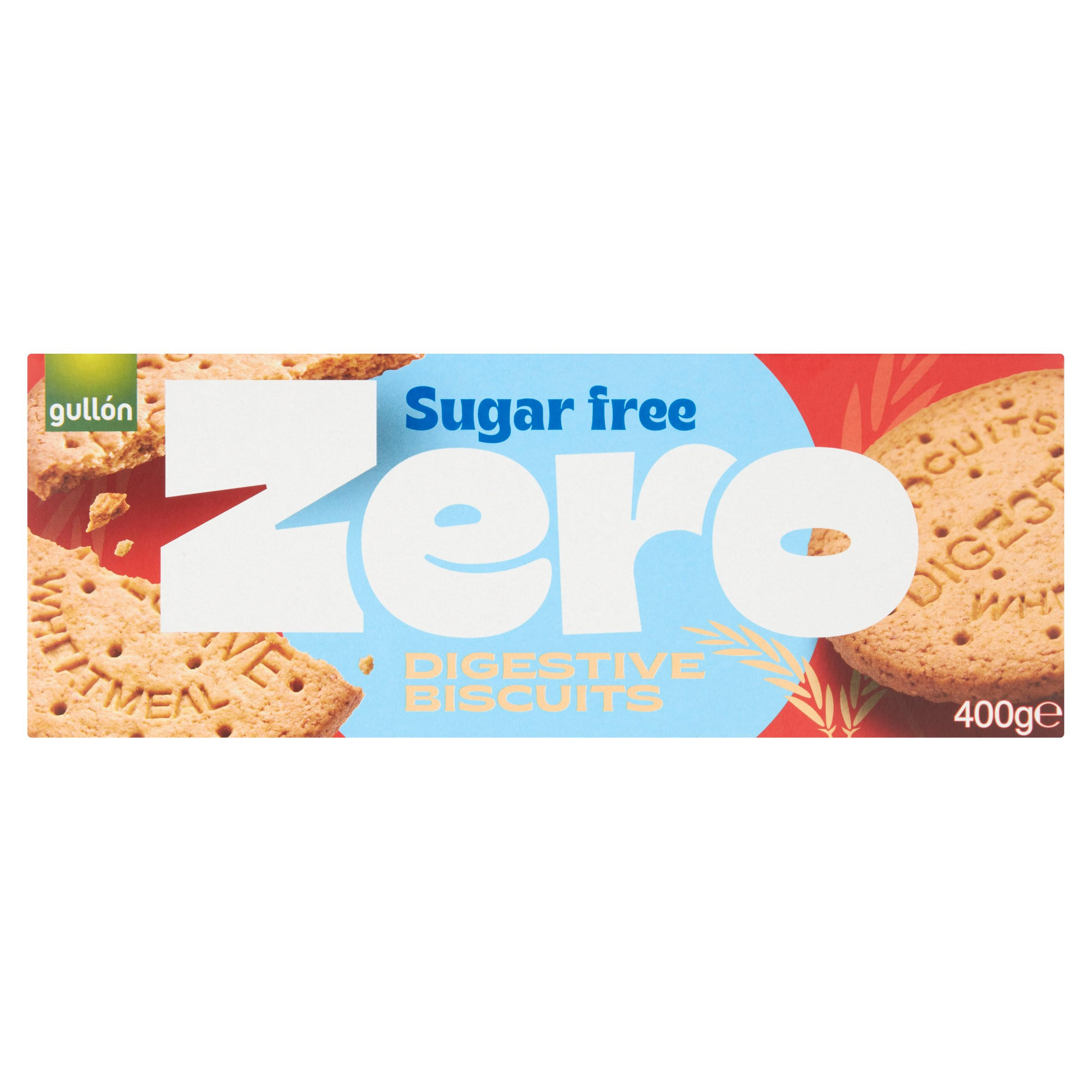 Gullón Zero Digestive Original Biscuits 400g, folic acid free