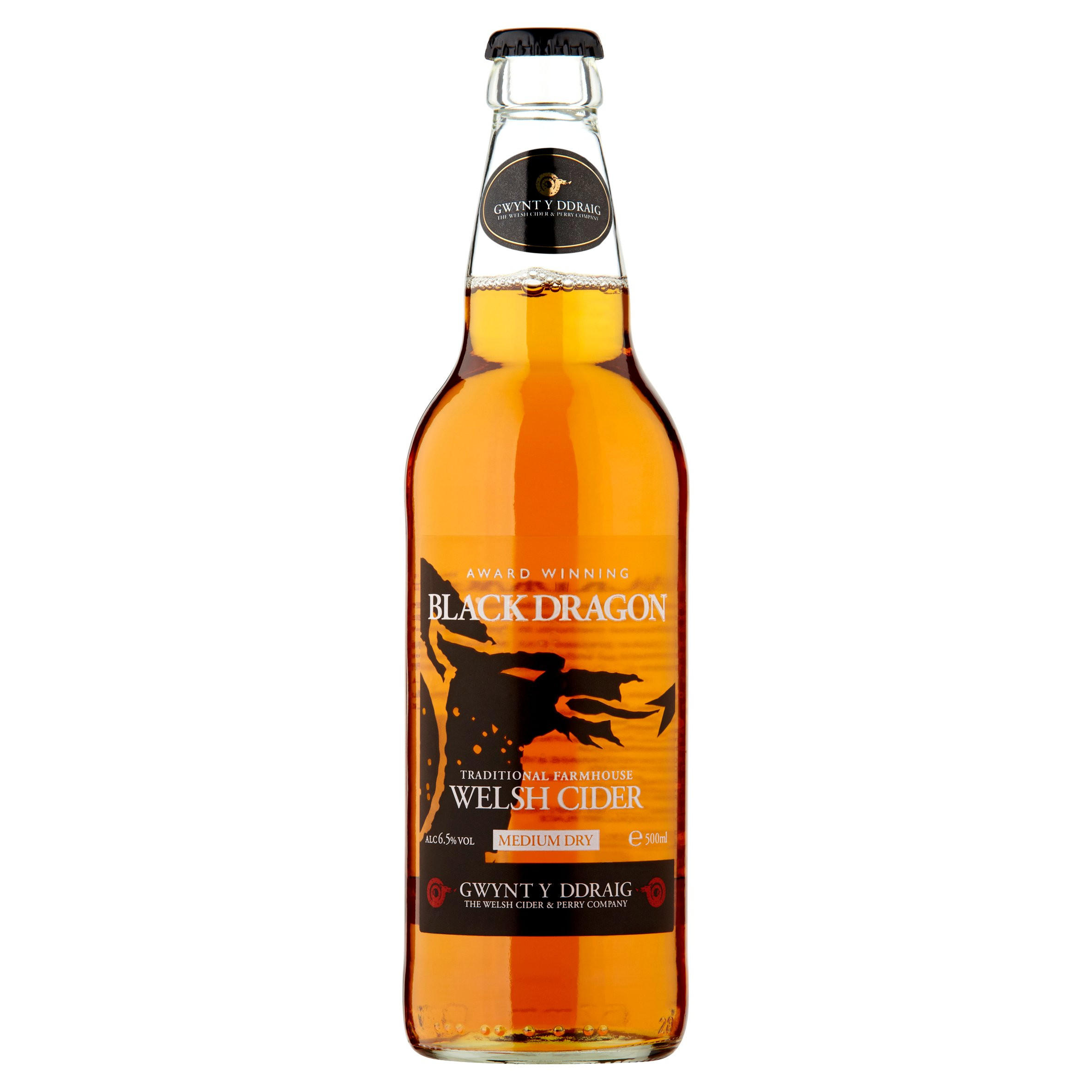 Gwynt Y Ddraig Black Dragon 500Ml