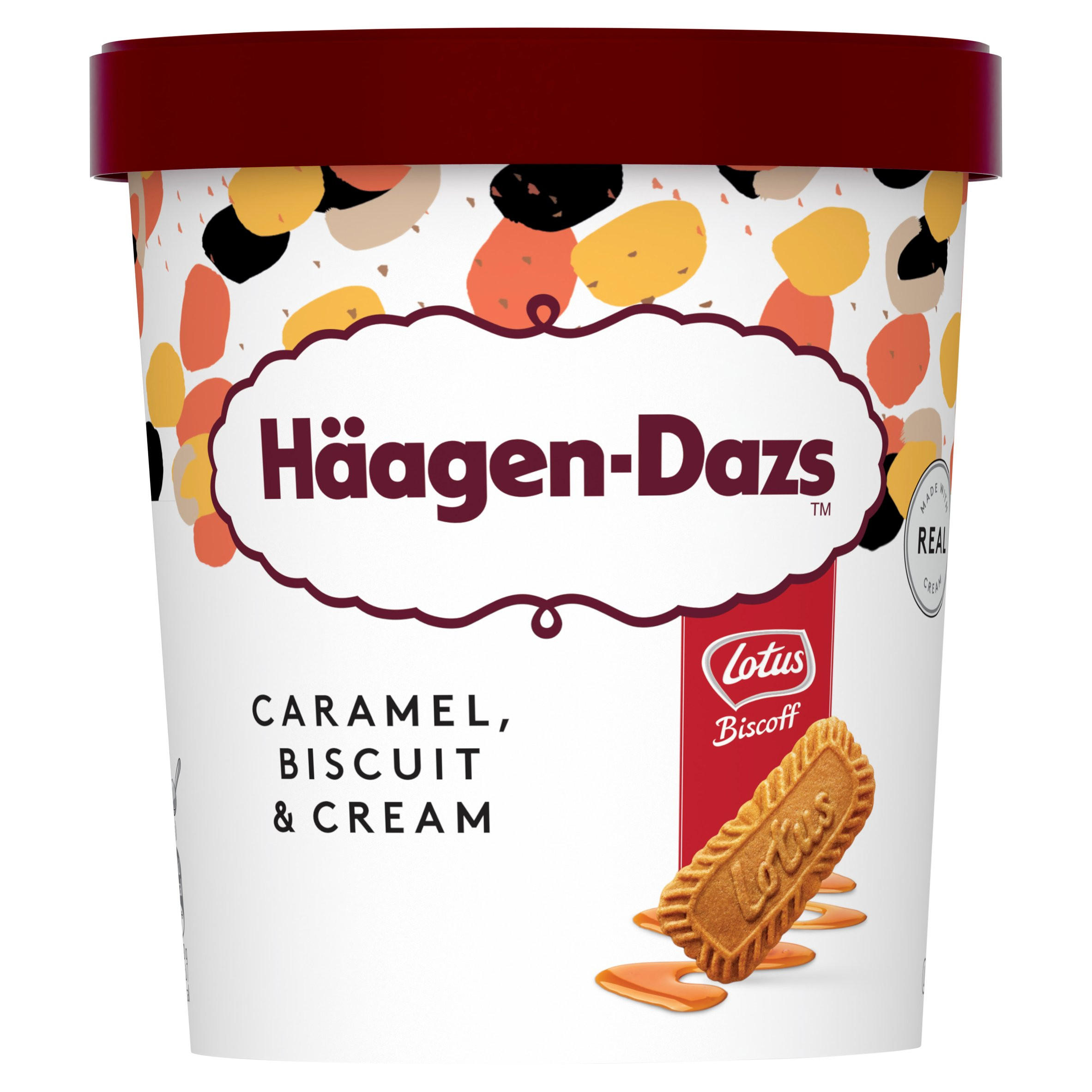 Häagen-Dazs Caramel, Biscuit & Cream Ice Cream 460ml | Ice Cream Tubs ...