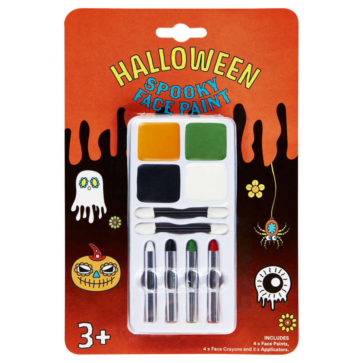 Halloween Spooky Face Paint Halloween and Bonfire Iceland Foods