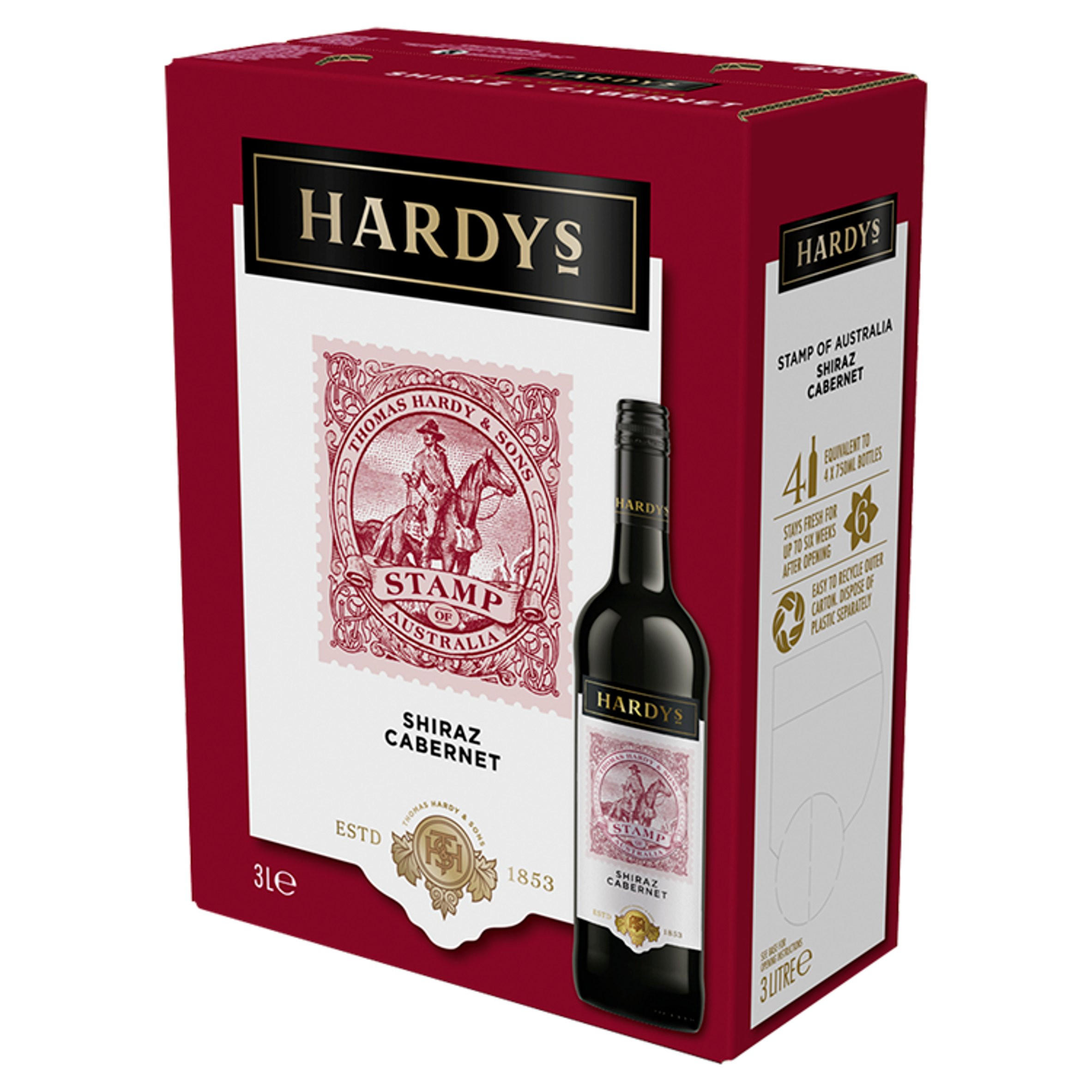 Carton of red wine discount
