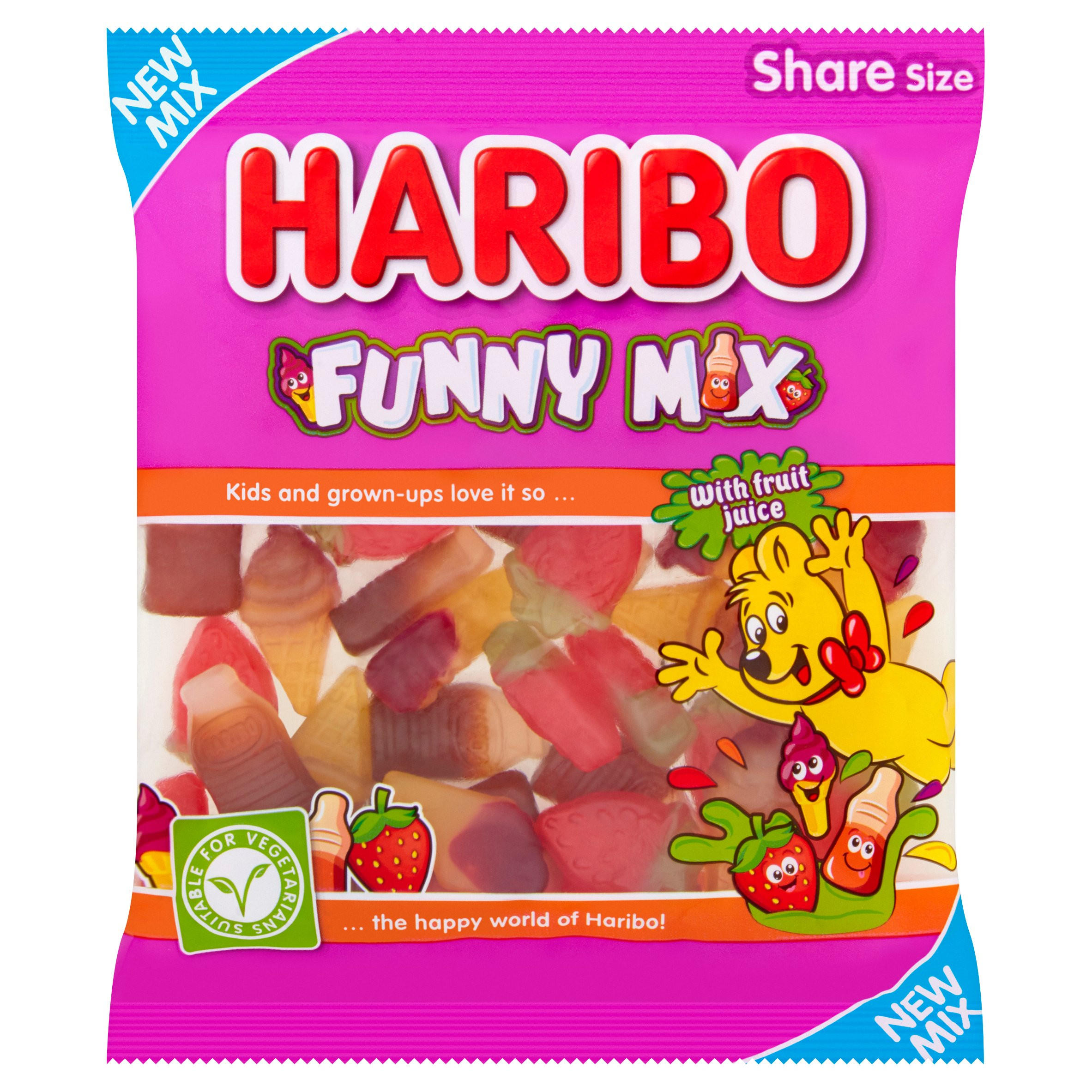 HARIBO Funny Mix Bag 190g | Sharing Bags & Tubs | Iceland Foods