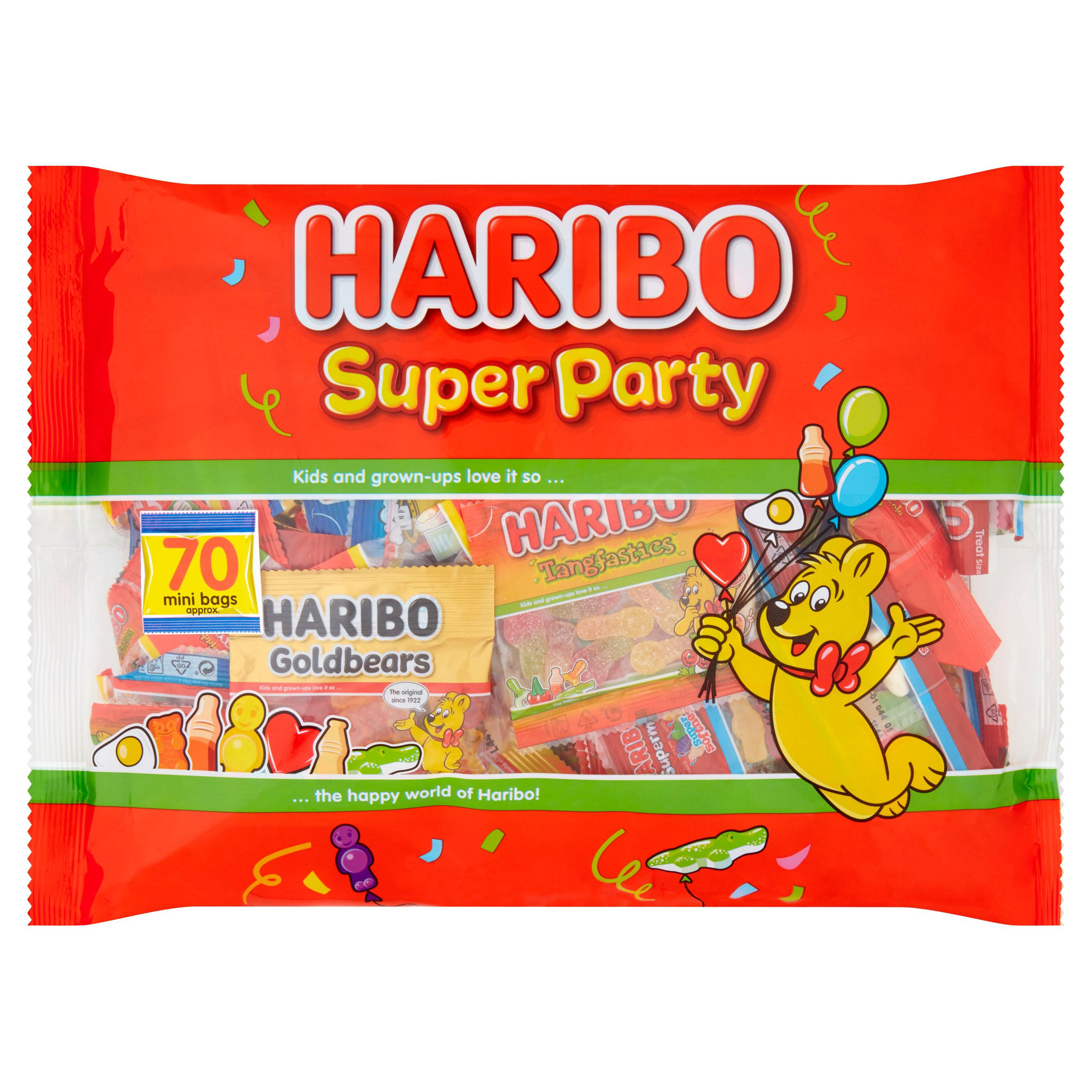 HARIBO Super Party Multipack Bag 1.12kg | Sweets | Iceland Foods