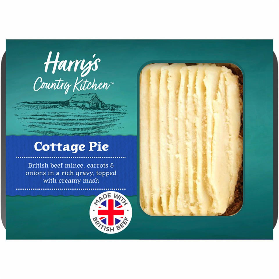 Harrys Country Kitchen Cottage Pie 400g, folic acid free