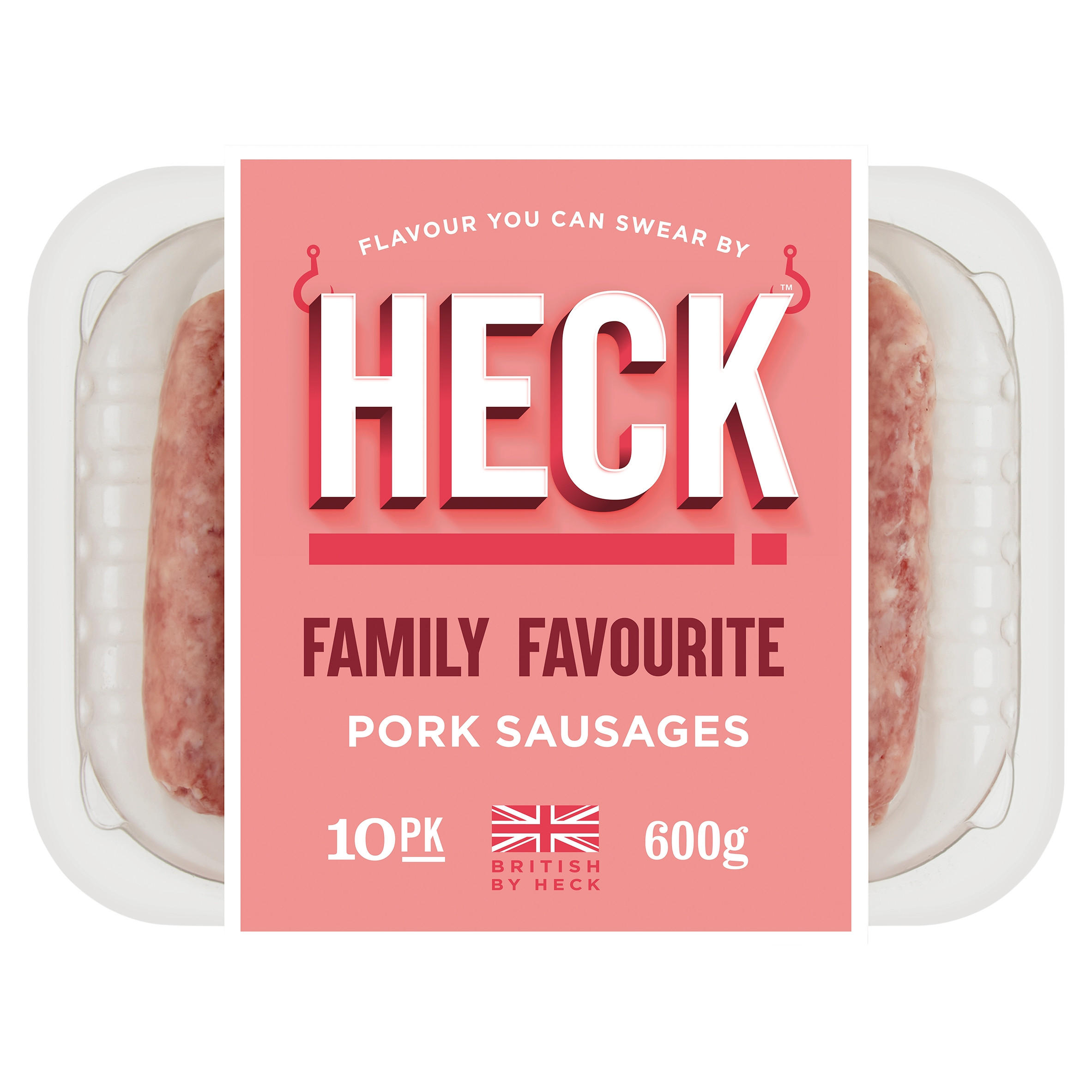 Heck Family Favourite 10 Pork Sausages 600g Sausages Iceland Foods
