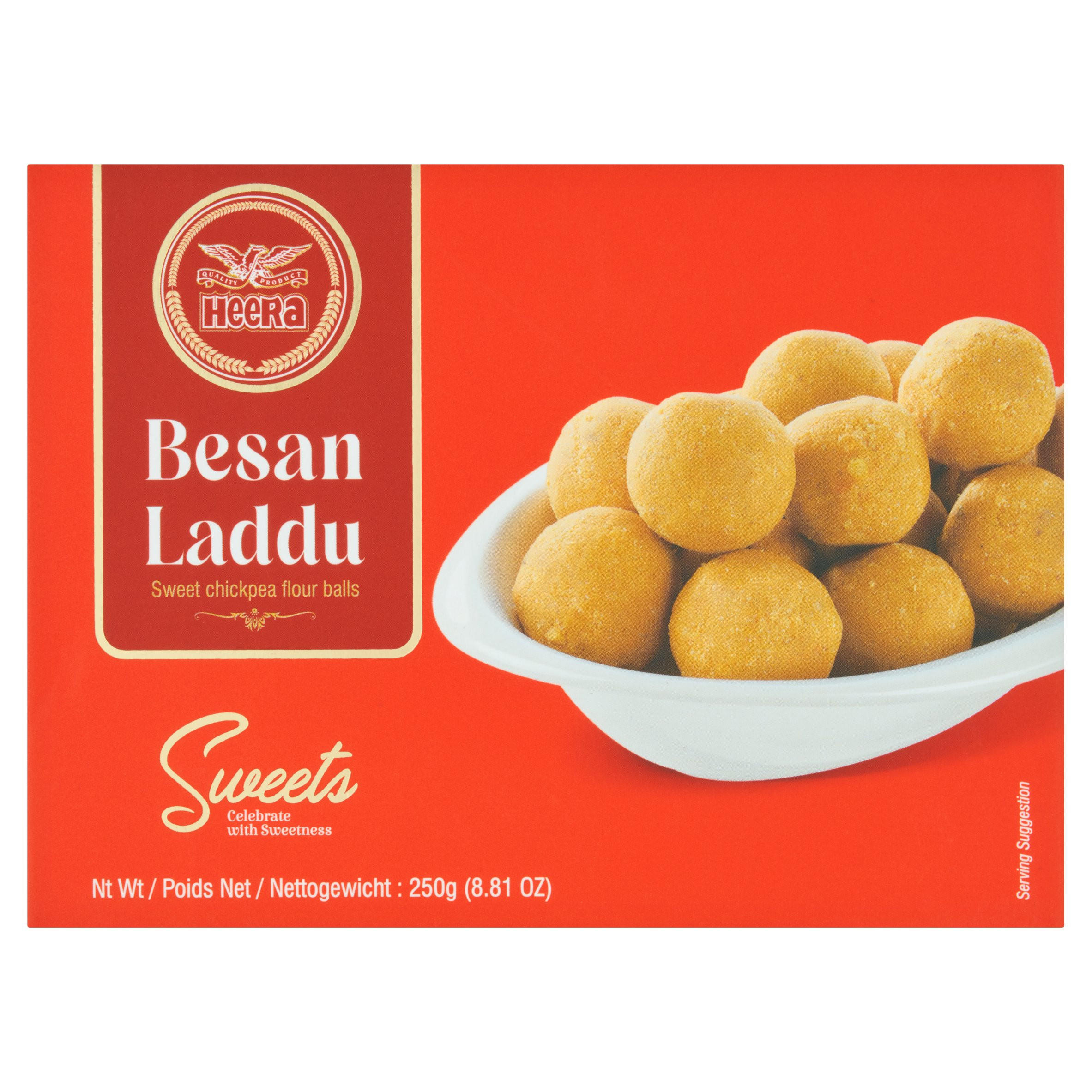 Heera Besan Laddu 250g, folic acid free