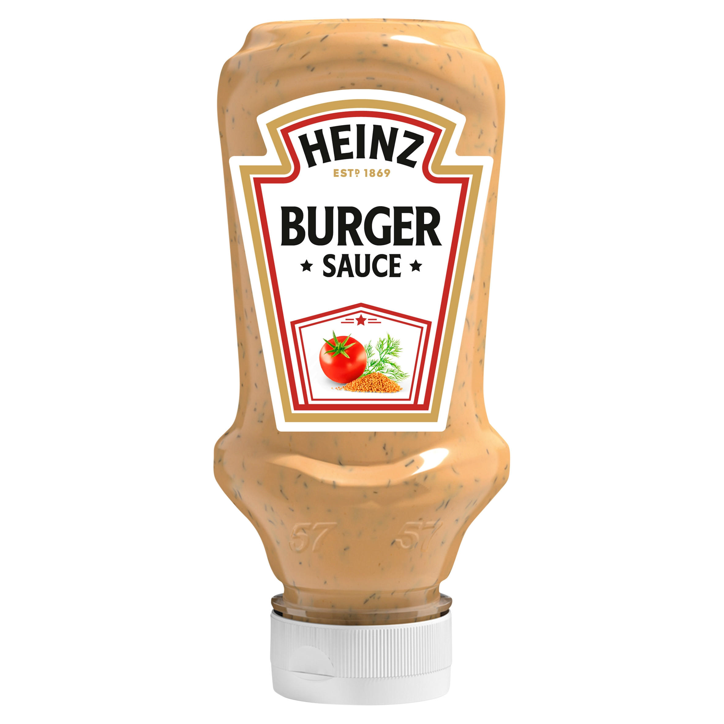 Heinz American Style Burger Sauce 230g, folic acid free