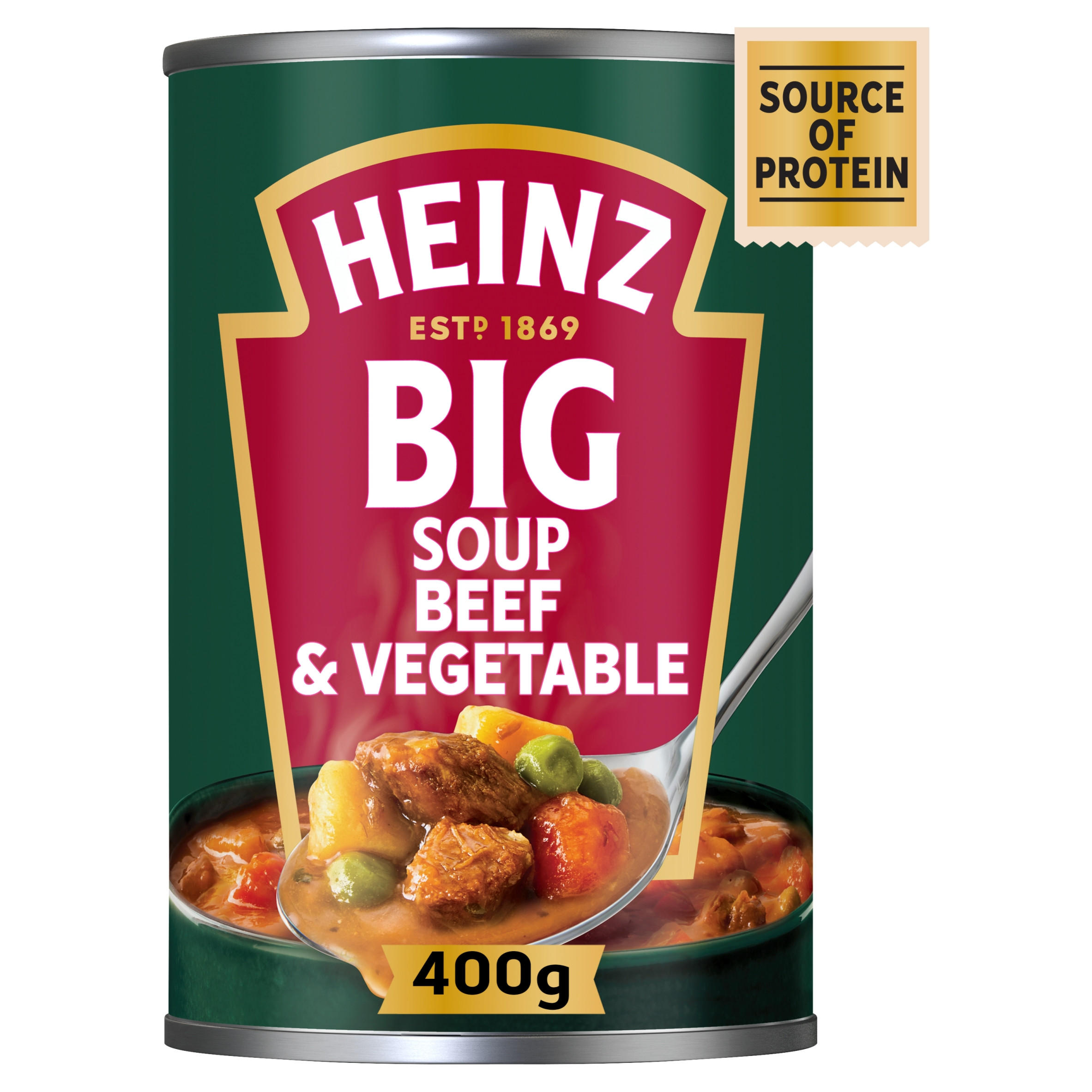 Heinz Beef & Vegetable Chunky Big Soup 400g