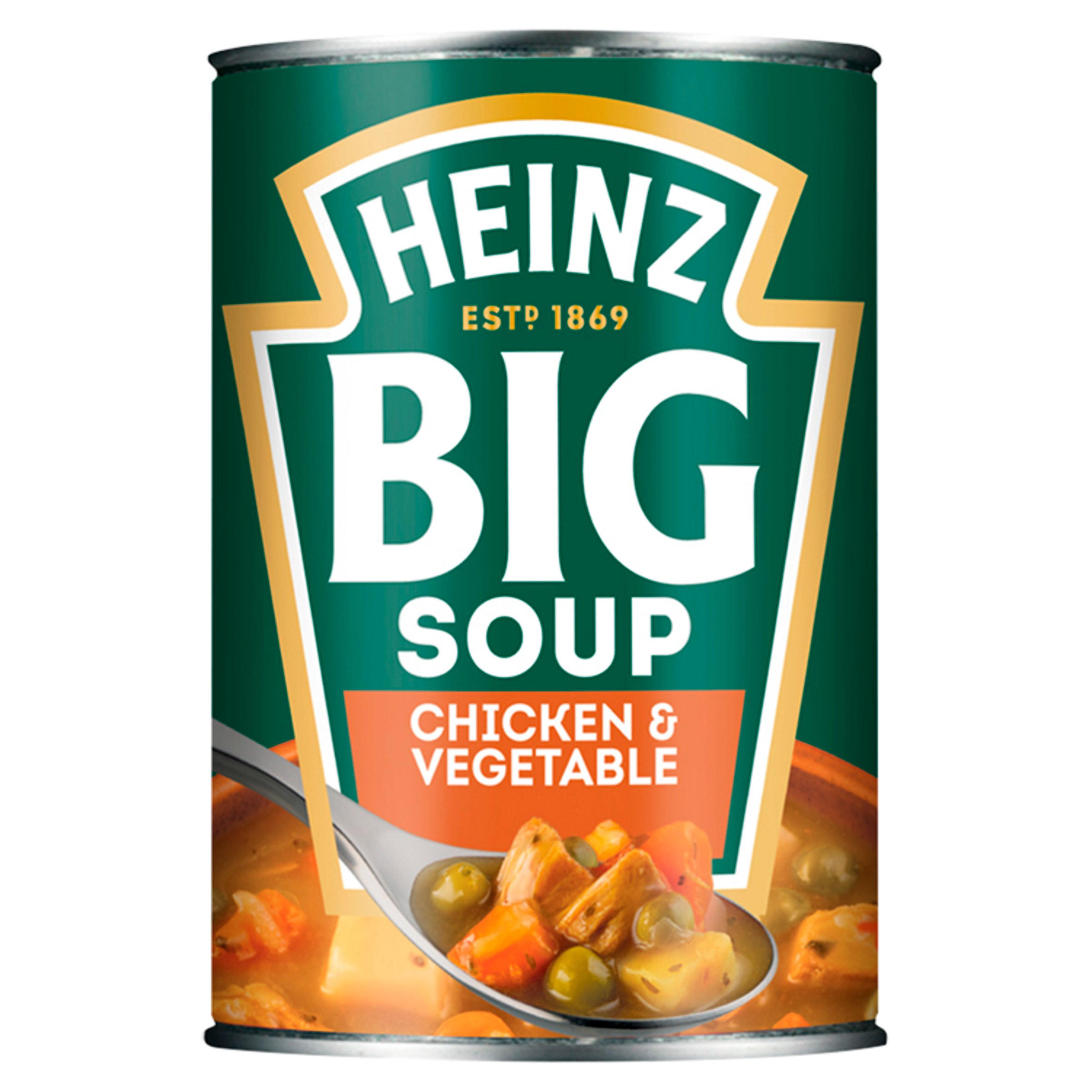 Heinz Big Soup Chicken & Vegetable 400g Tinned Soup Iceland Foods