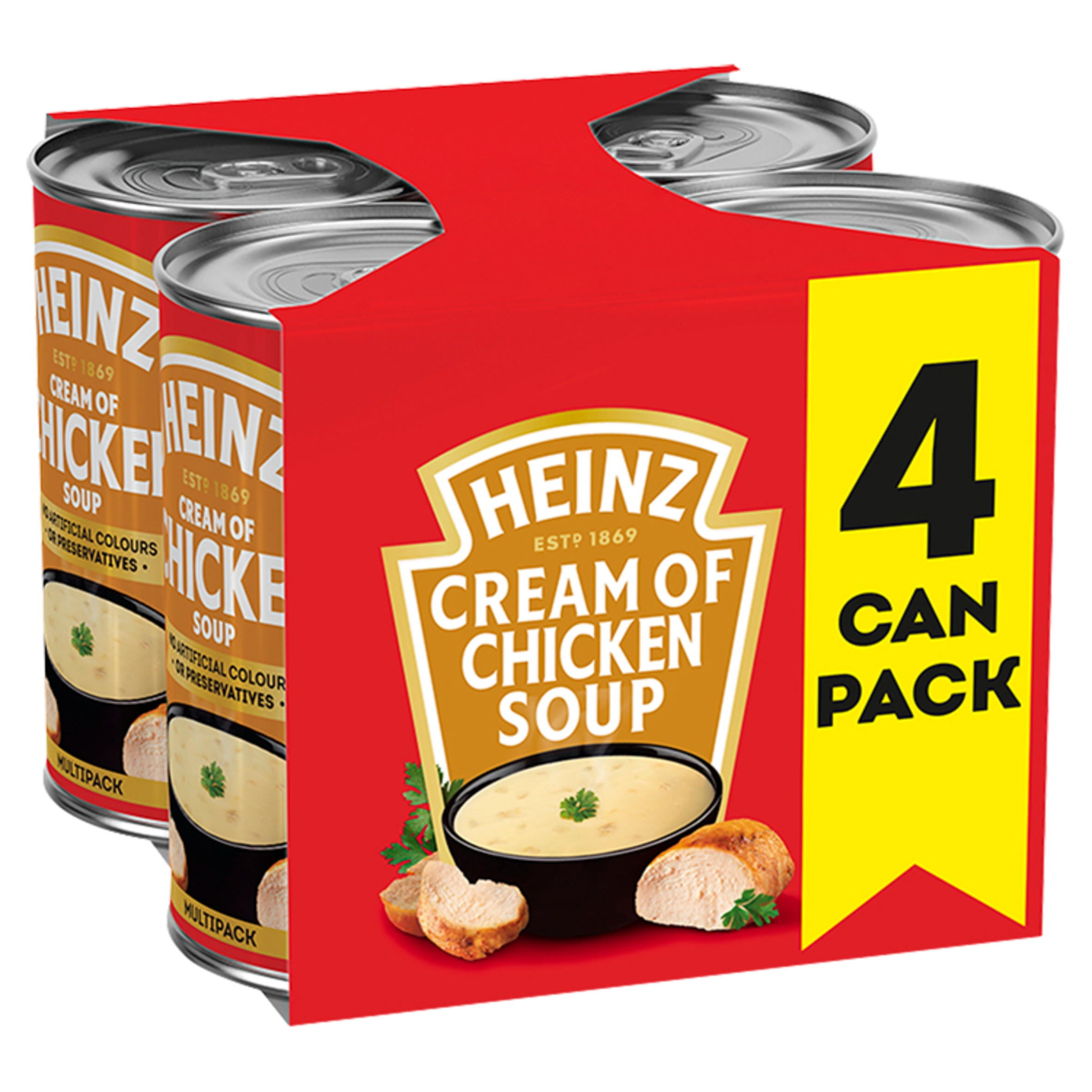 Heinz Cream Of Tomato Soup 4 X 400G