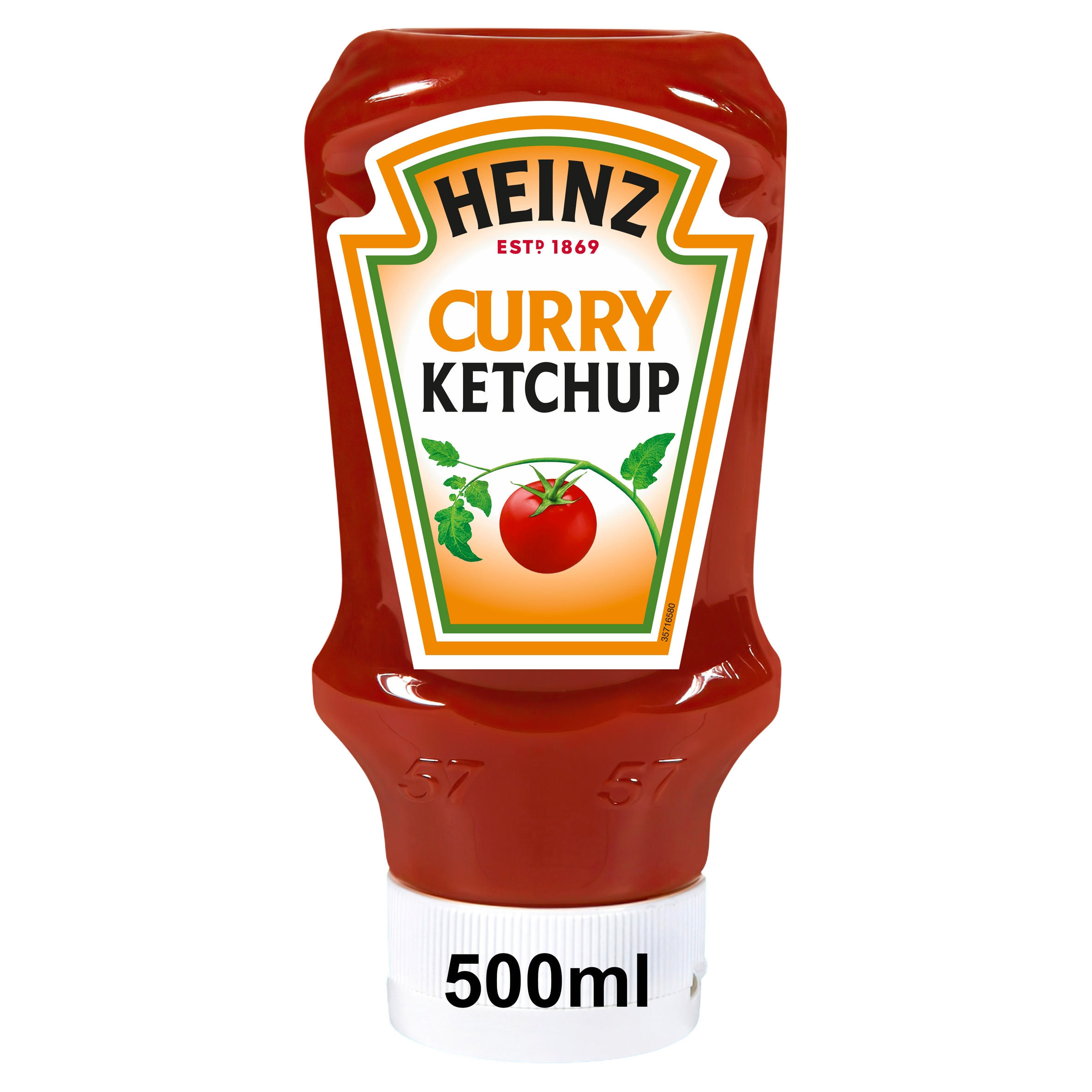 Heinz Curry Ketchup 500ml, folic acid free