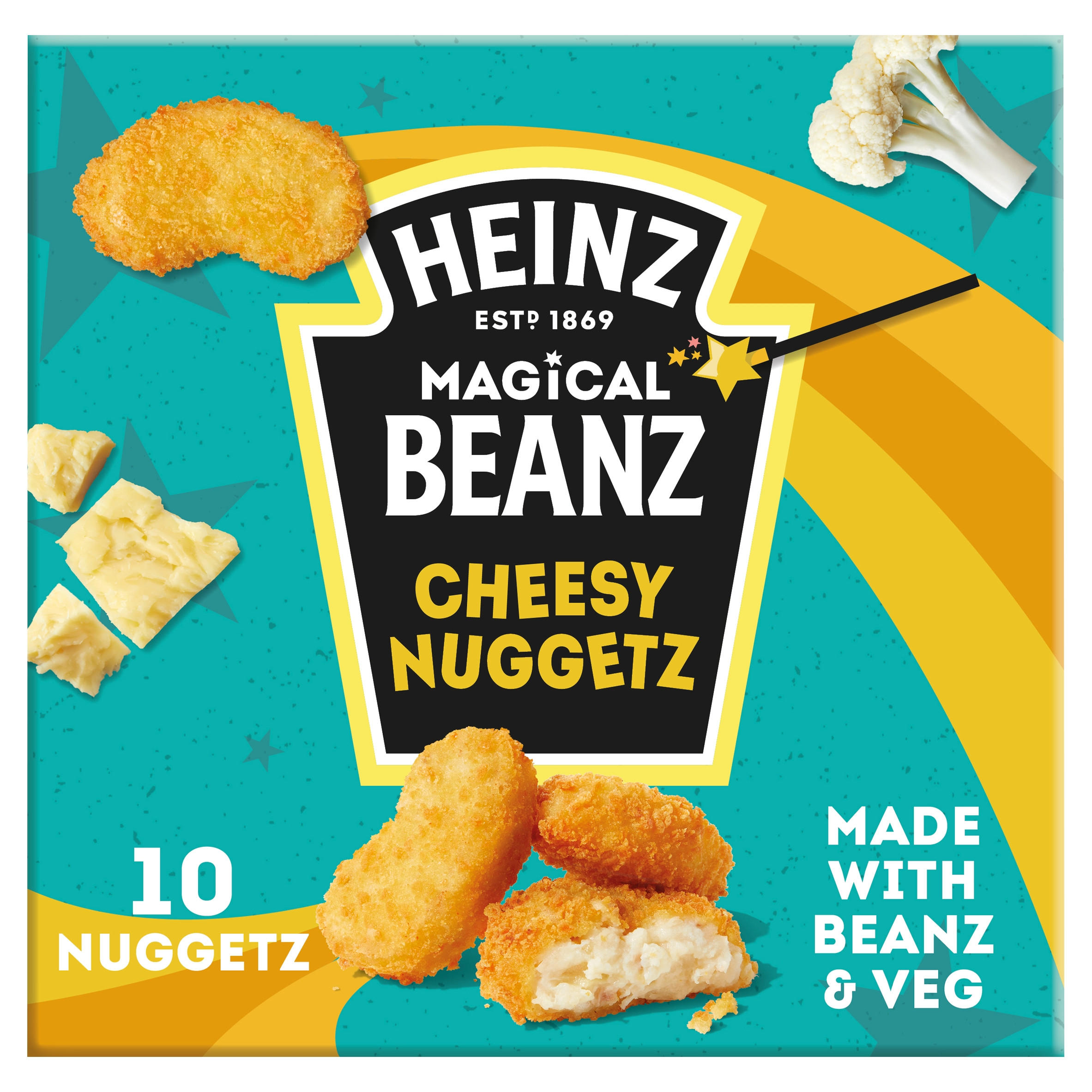 Heinz Kids Magical Beans Cheesy Nuggets 200g Vegetarian Iceland Foods