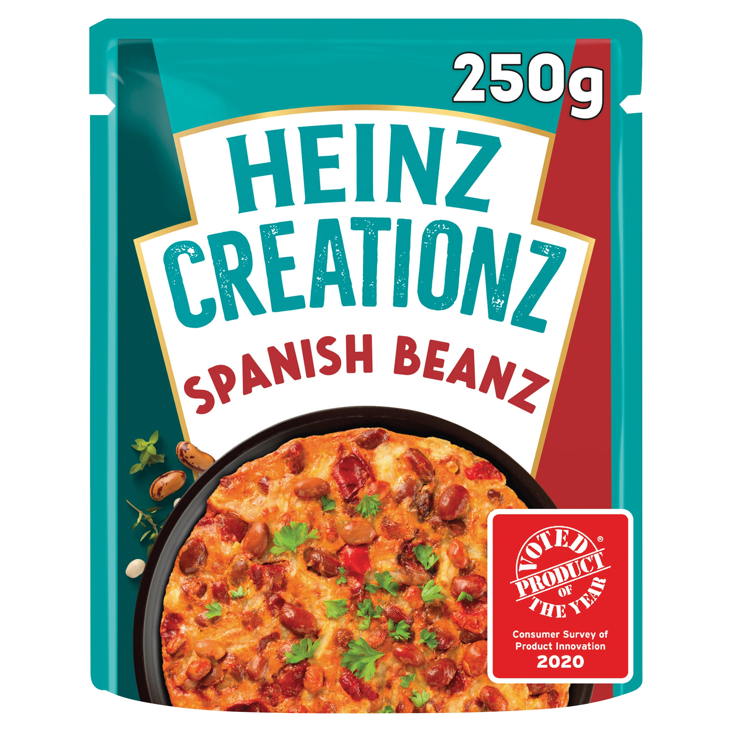 HEINZ Plant Proteinz Spanish Style Beanz with Smokey Peppers & Tangy