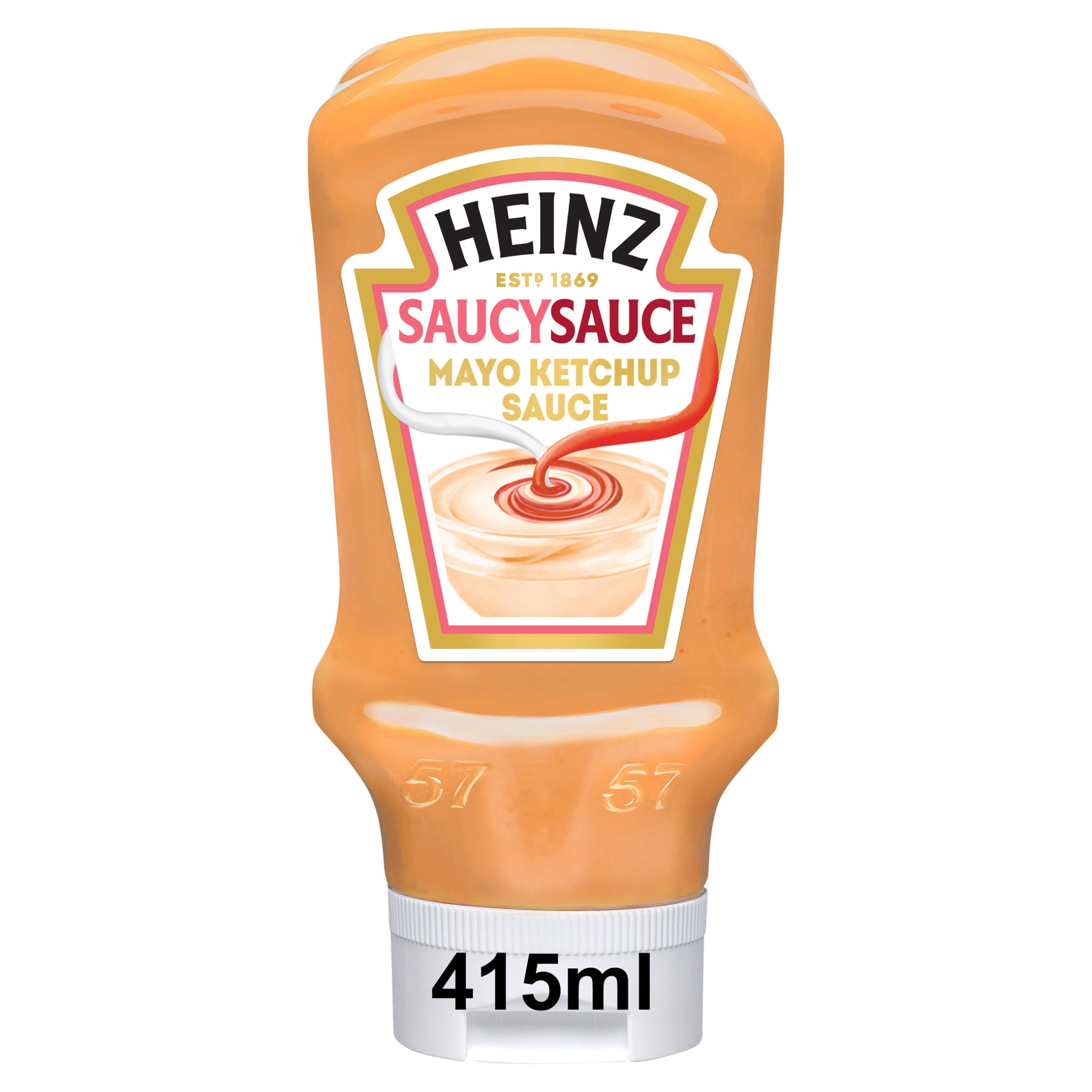 Heinz Saucy Sauce Mayonnaise Ketchup Sauce 425g, folic acid free