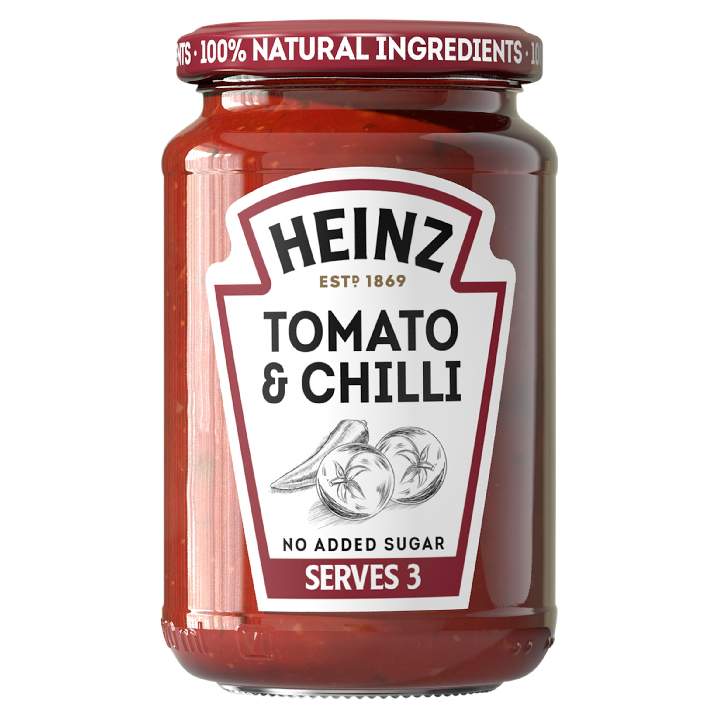 Heinz Tomato And Chilli Pasta Sauce 350G Pasta Sauces Iceland Foods