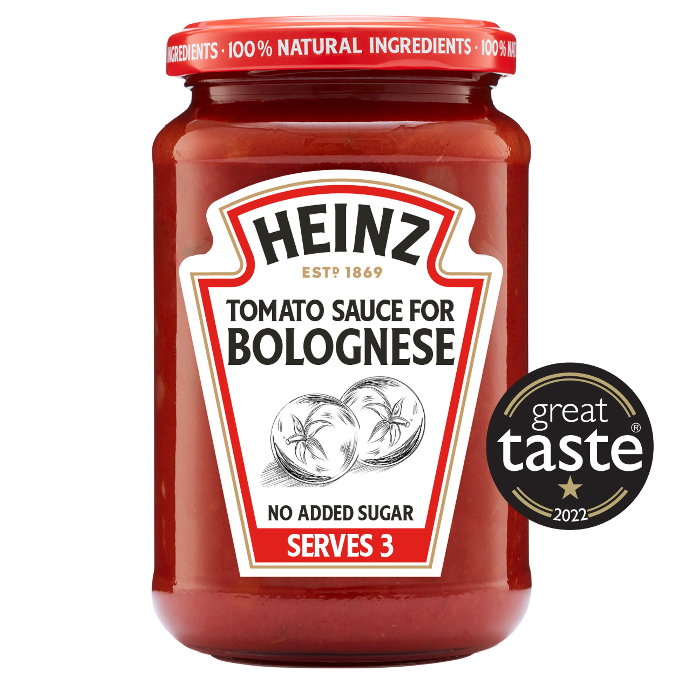 Heinz Tomato Sauce For Bolognese Pasta Sauce 350g 