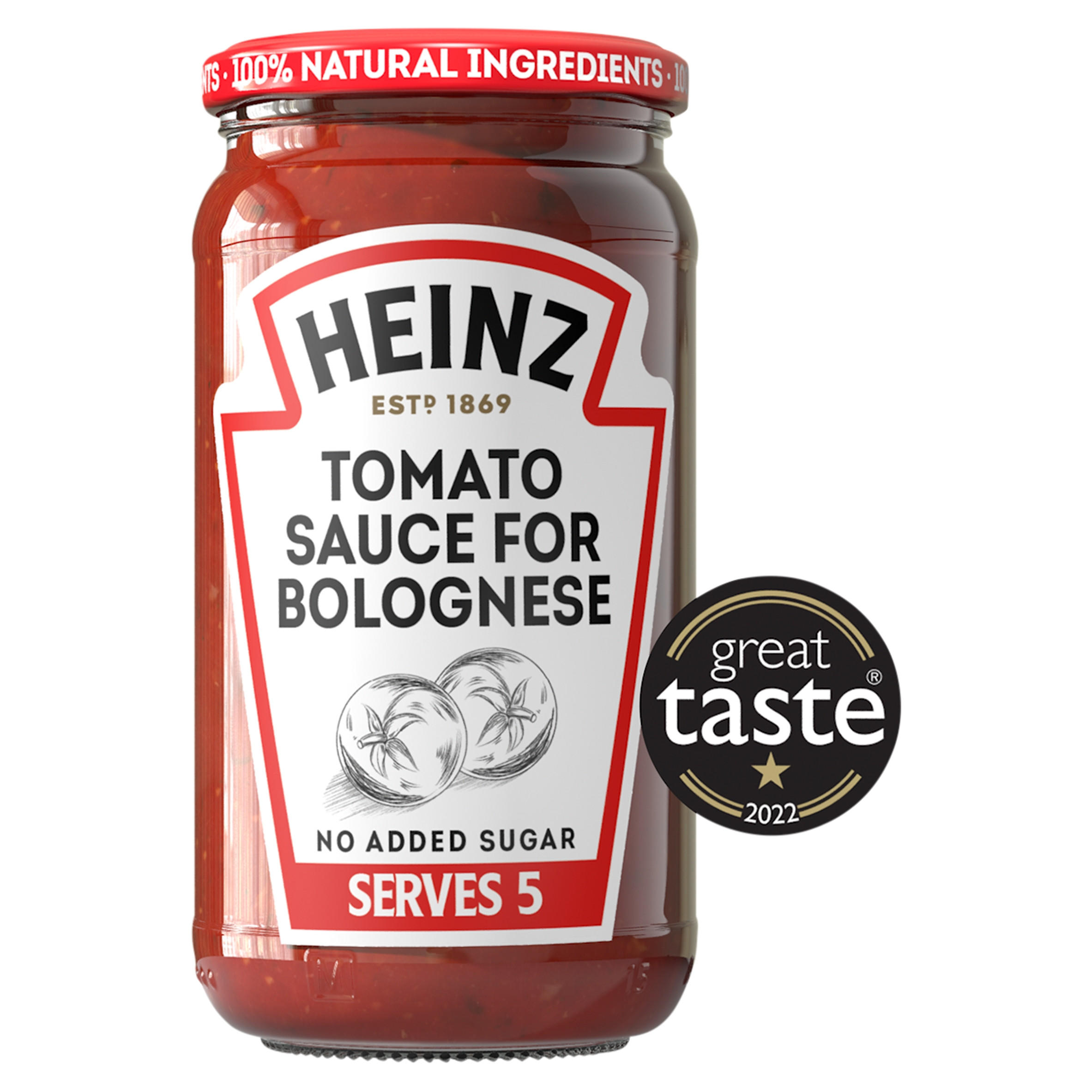 Heinz Smooth Tomato Bolognese Pasta Sauce 490g