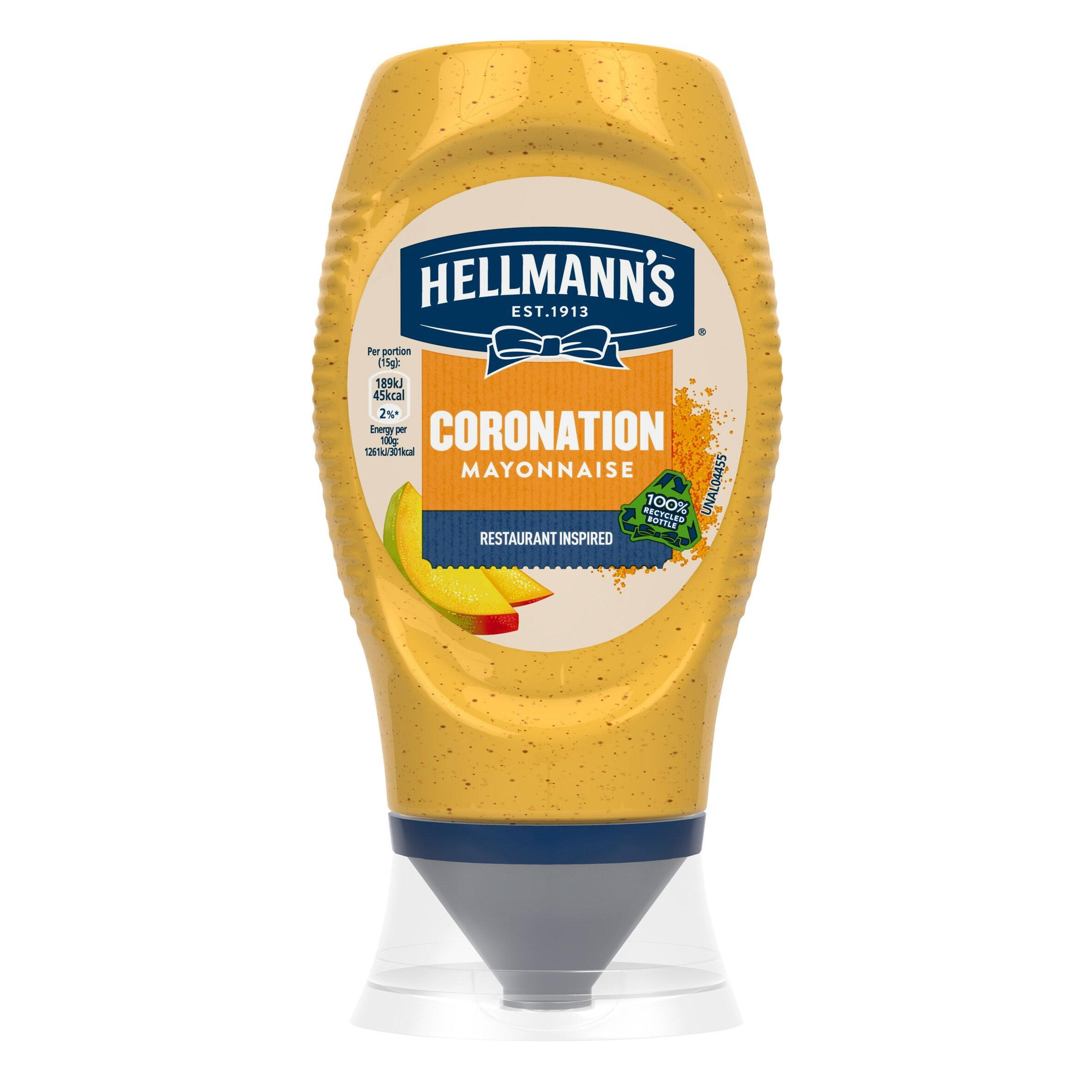 Hellmann's Coronation Mayonnaise 250ml, folic acid free