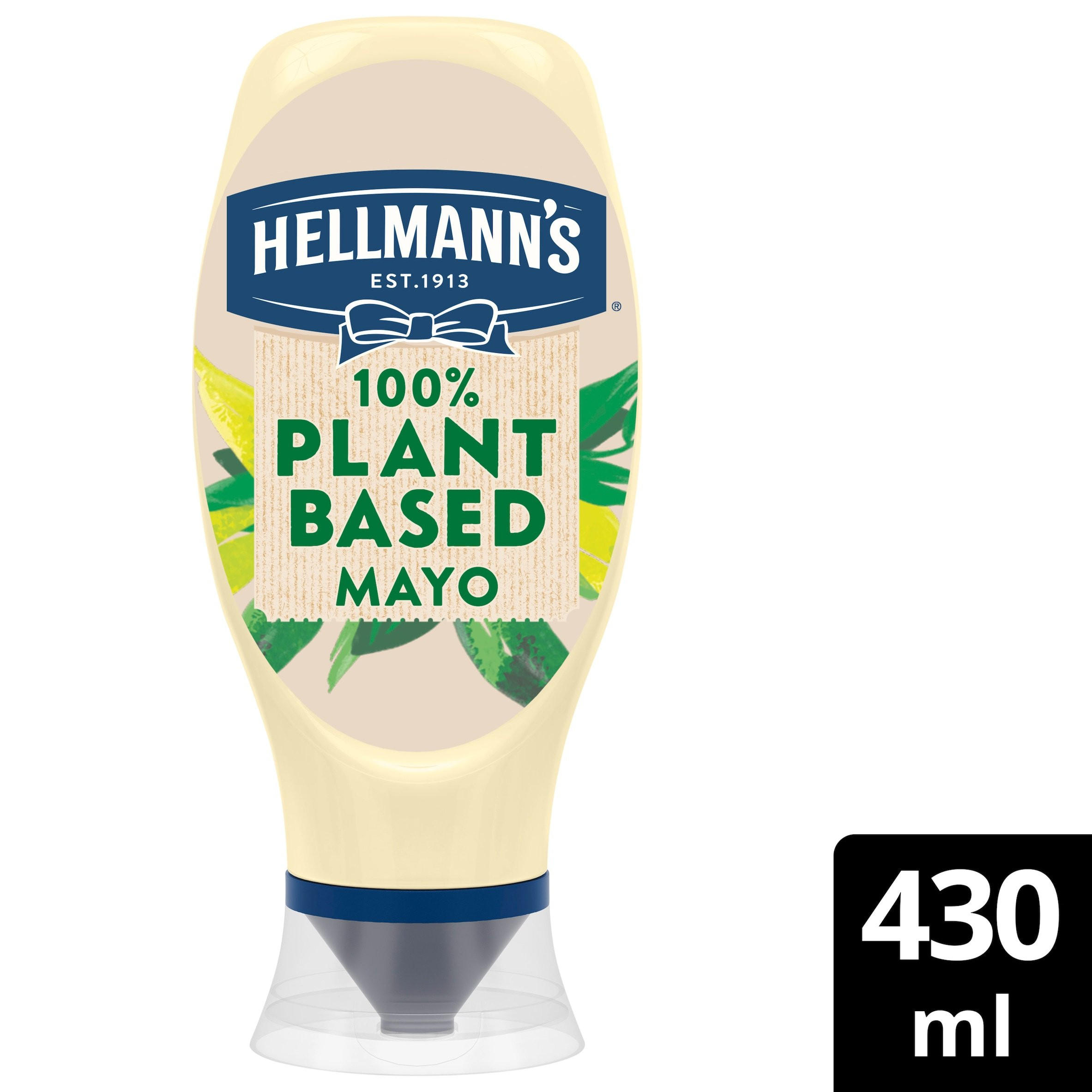 Hellmann's Mayo 100 Plantbased 430 ml Salad Cream & Mayonnaise