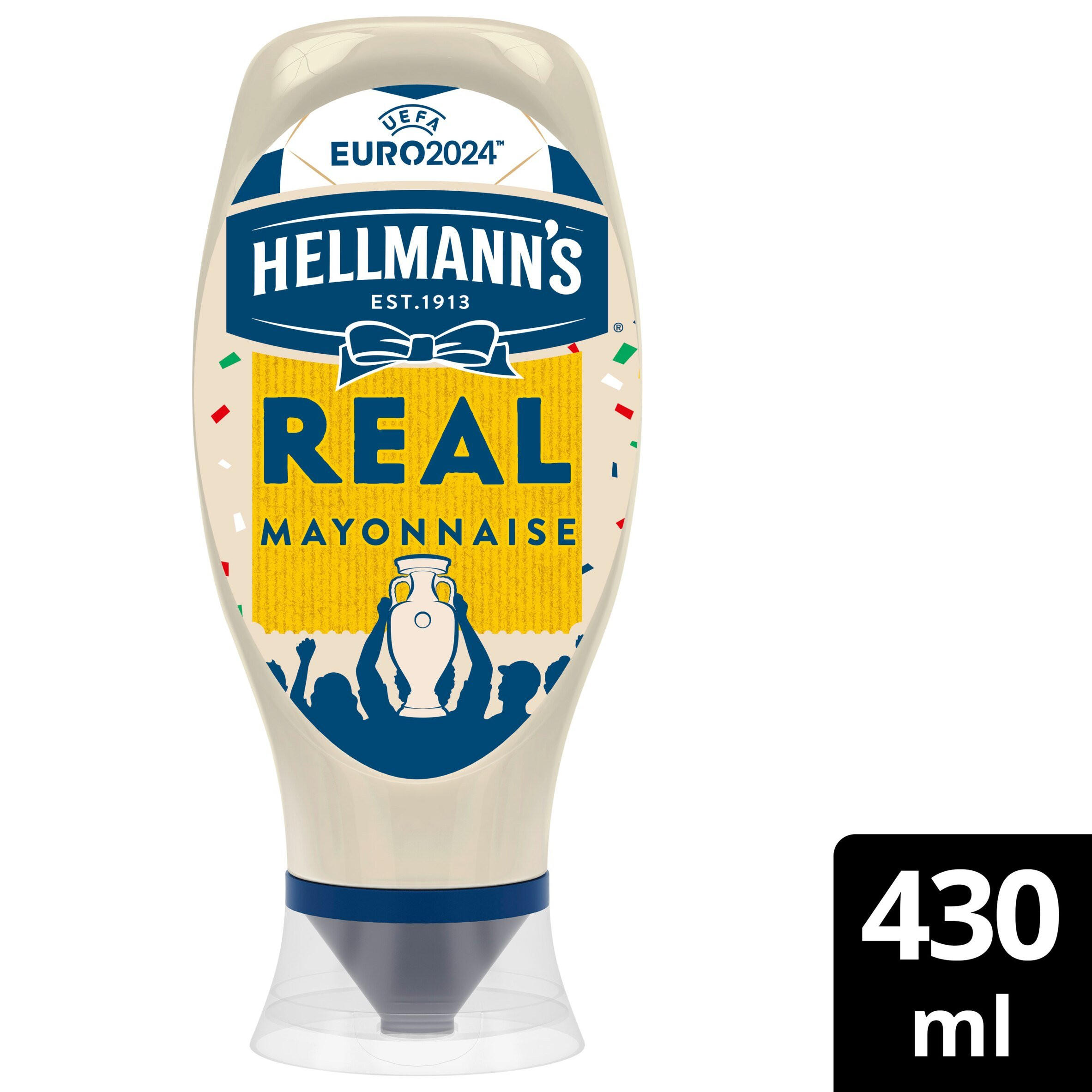 Hellmann's UEFA EURO 2024 Limited Edition Condiment Real Mayonnaise 430
