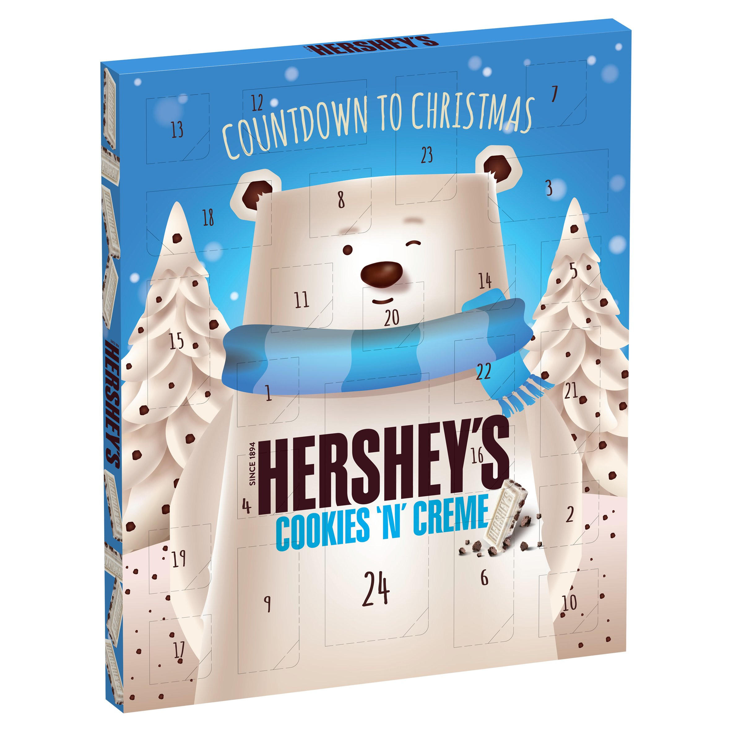 Hershey's Cookies 'n' Creme Advent Calendar 205g Seasonal Chocolate