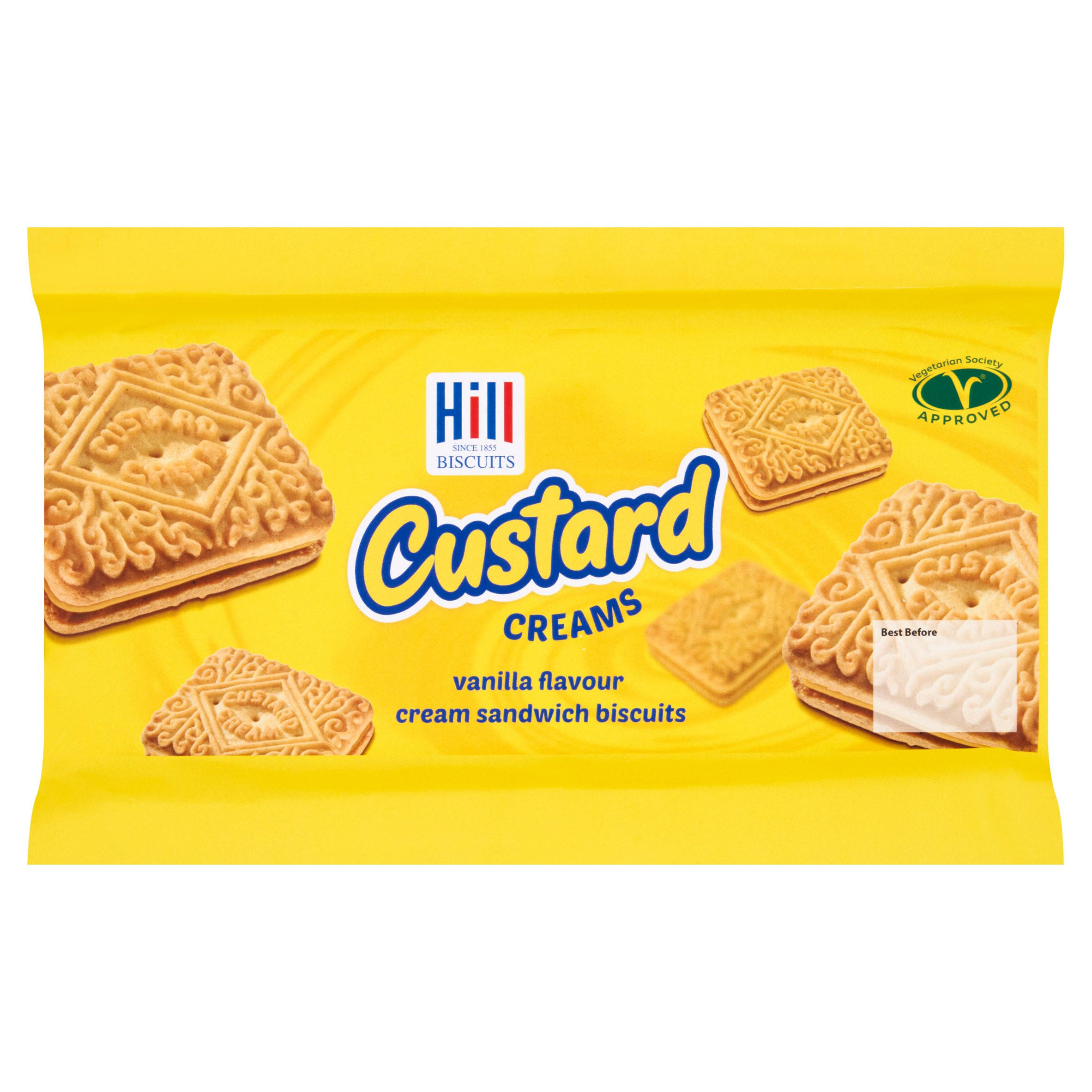 Hill Biscuits Custard Creams 300g Sweet Biscuits Iceland Foods 4331