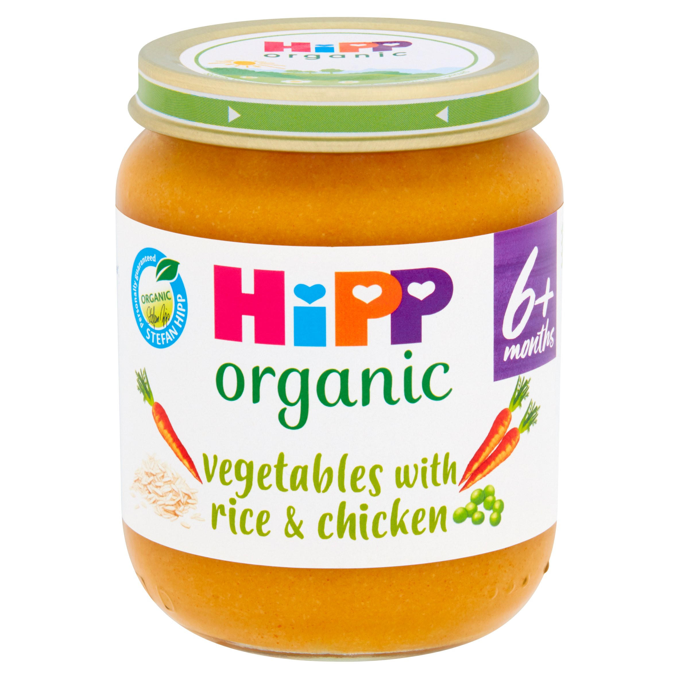hipp baby food jars