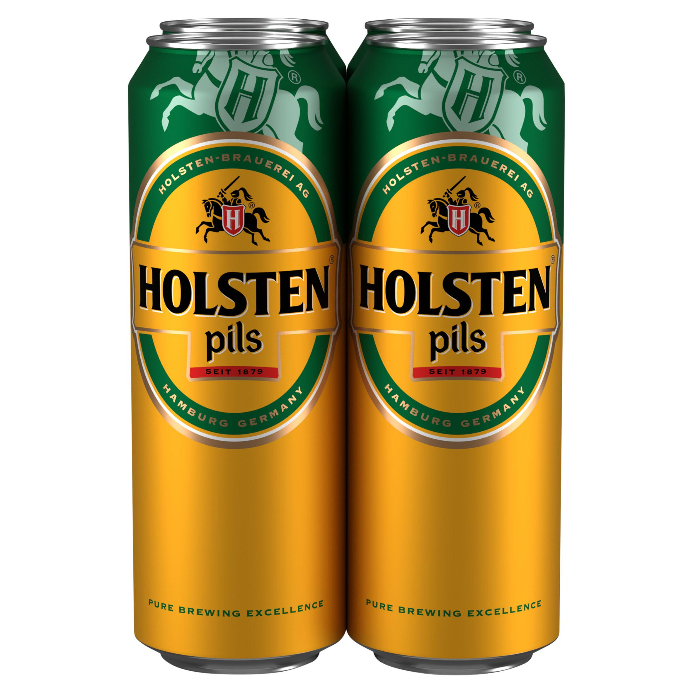 Holsten Pils Lager Beer 4 x 568ml Cans | Beer | Iceland Foods