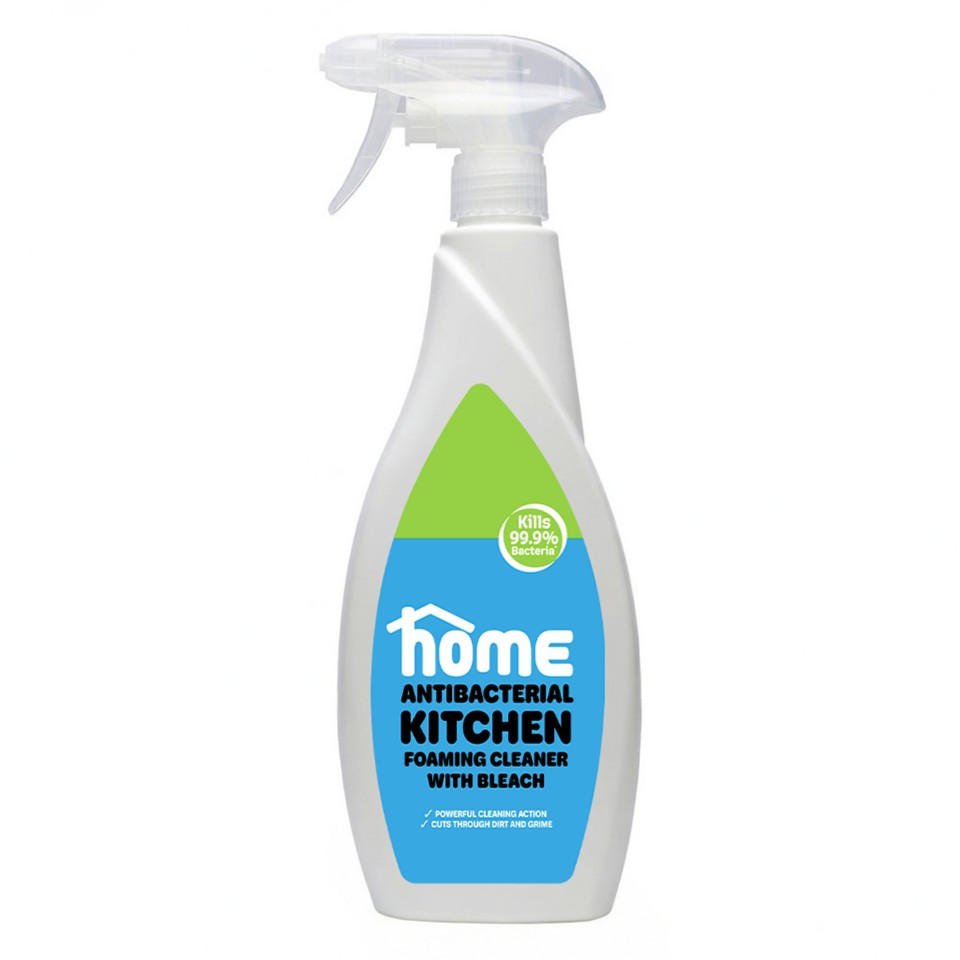 HOME Antibacterial Kitchen Cleaner Yellow Citrus 750ml