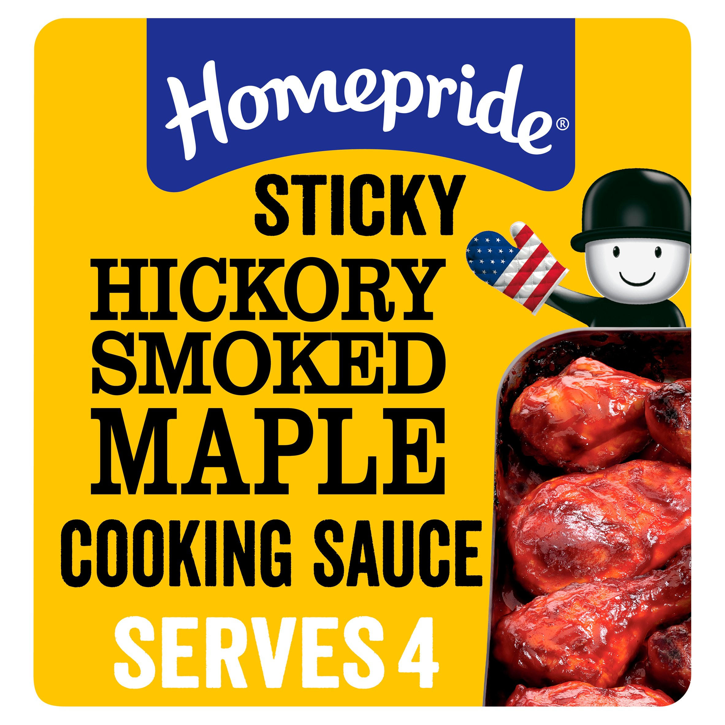 Homepride American Hickory Smoked Maple Cooking Sauce 200g