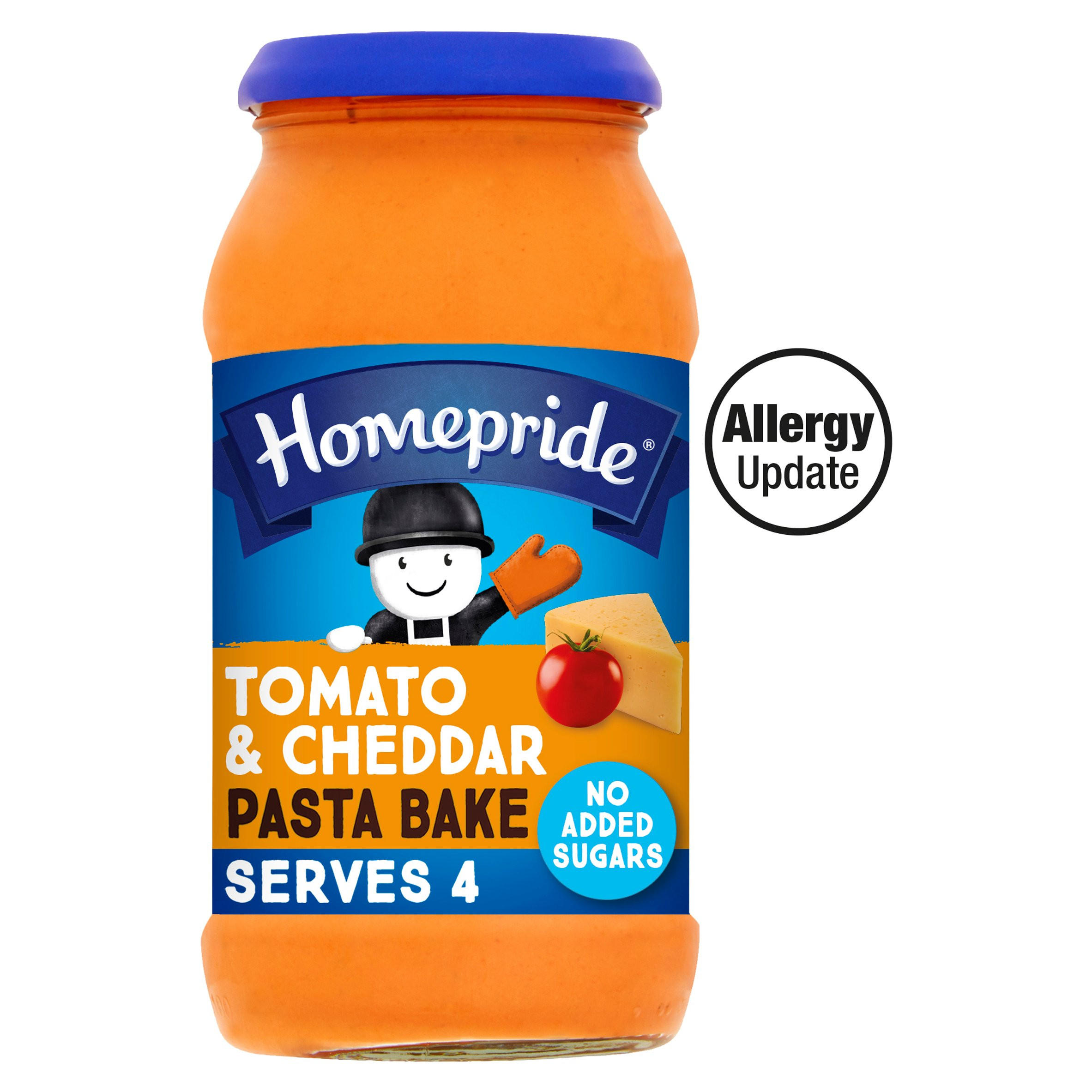 Homepride Pasta Bake Creamy Tomato & Cheddar 485g Pasta Sauces