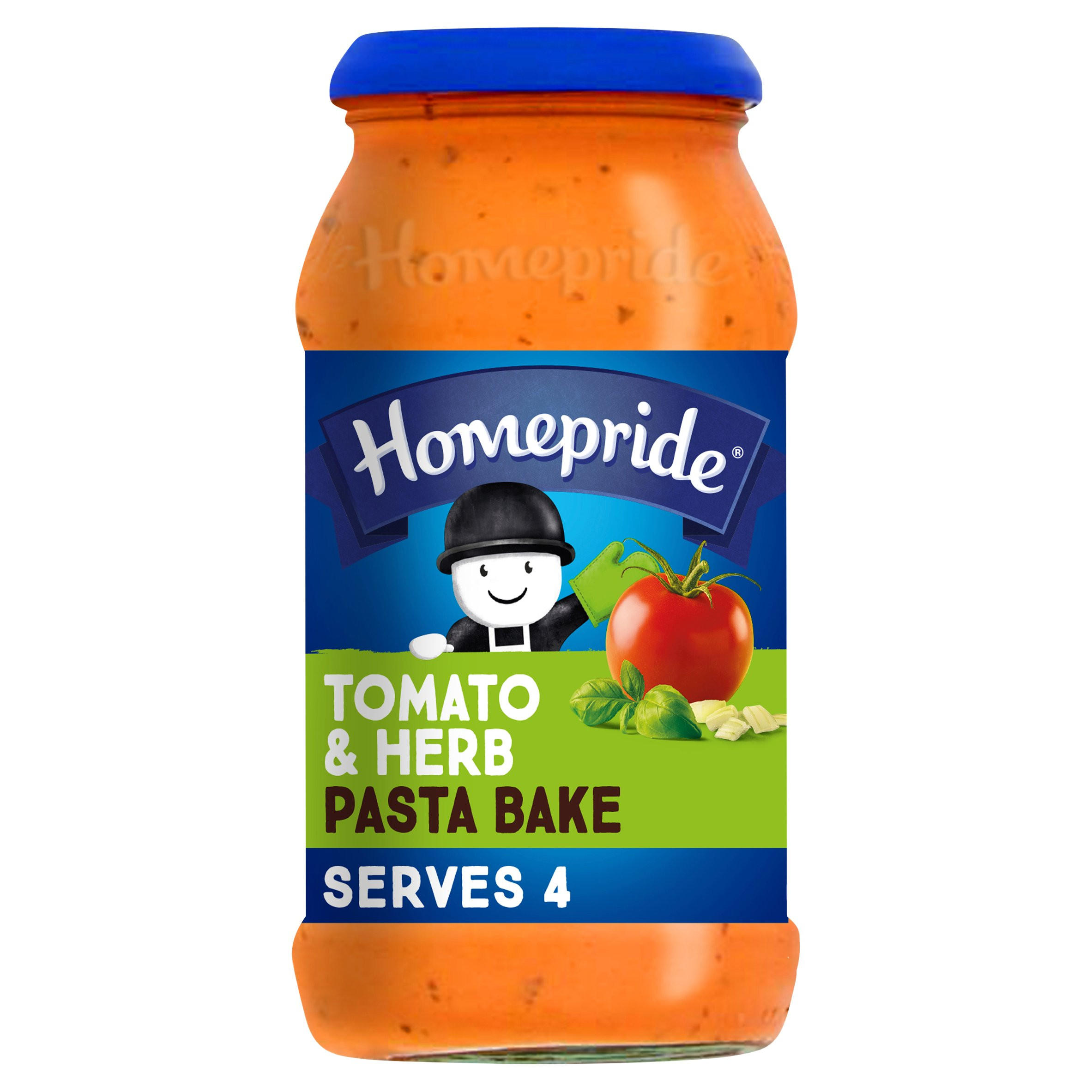 Homepride Pasta Bake Sauce Creamy Tomato and Herb 485g | Pasta Sauces ...