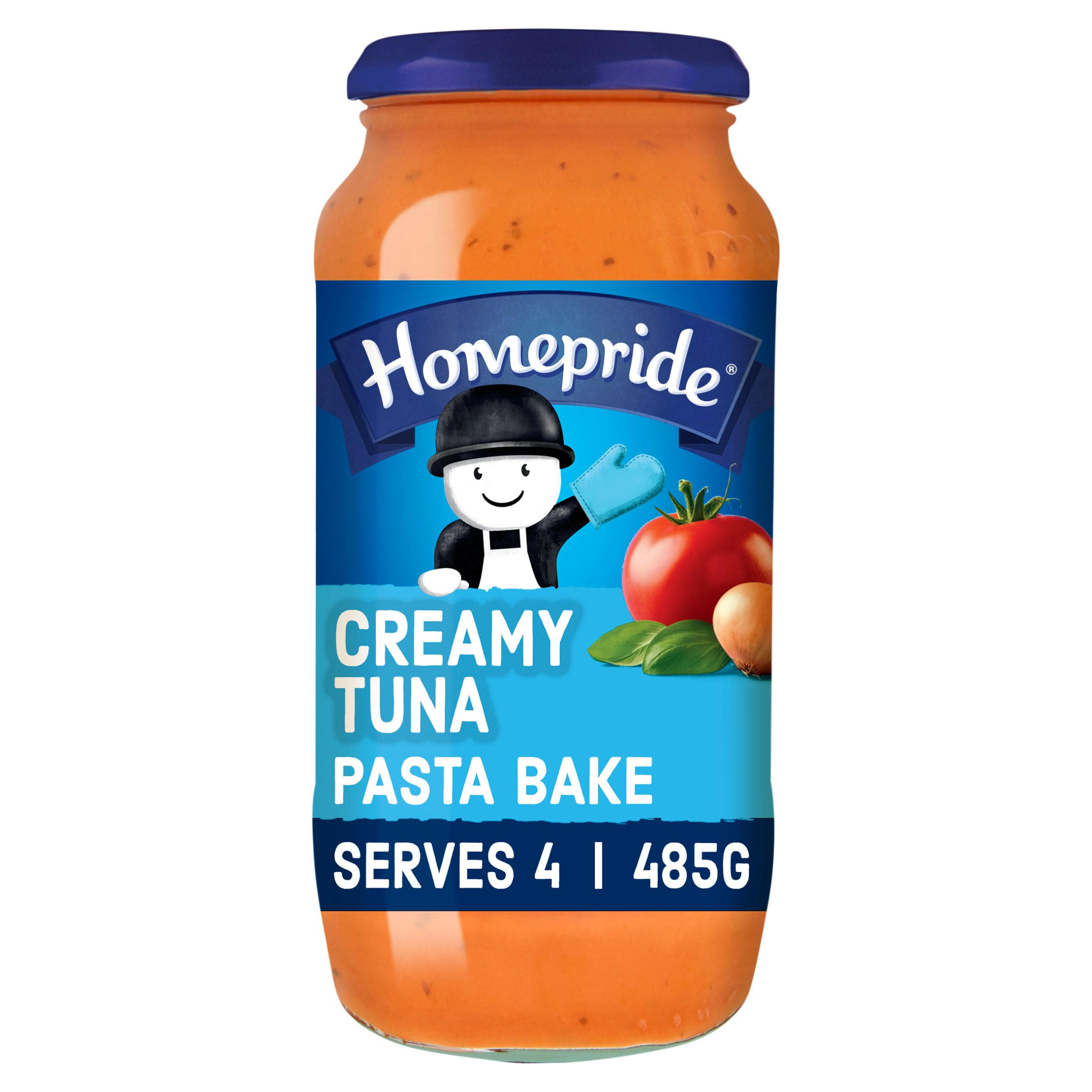 Homepride Pasta Bake Sauce Creamy Tuna 485g, folic acid free