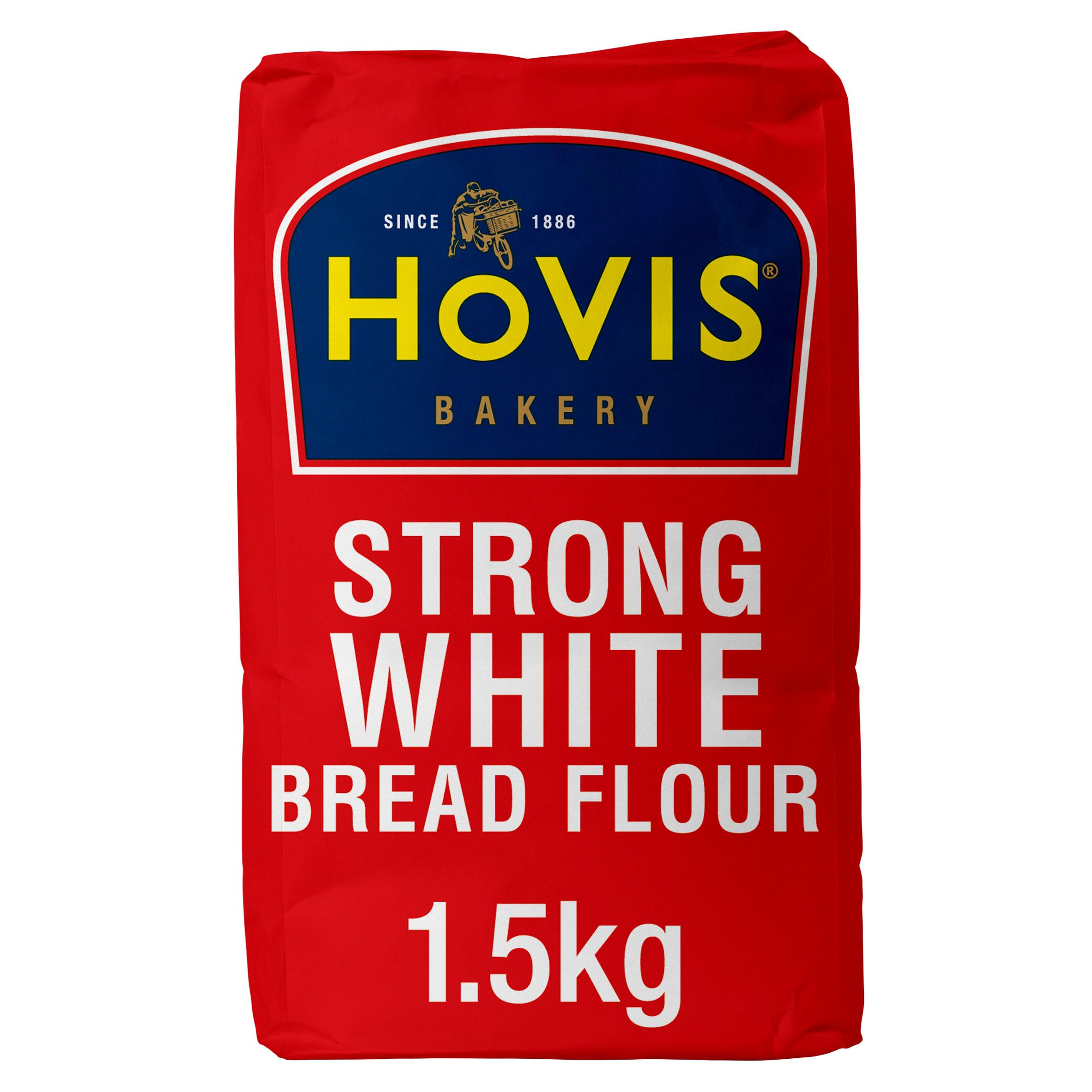 Hovis Bakery Strong White Bread Flour 1.5kg Home Baking Iceland Foods