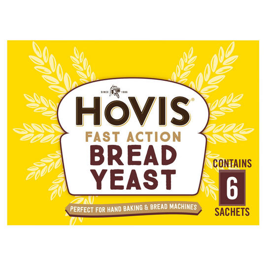 Hovis Fast Action Bread Yeast 6 Sachets 42g