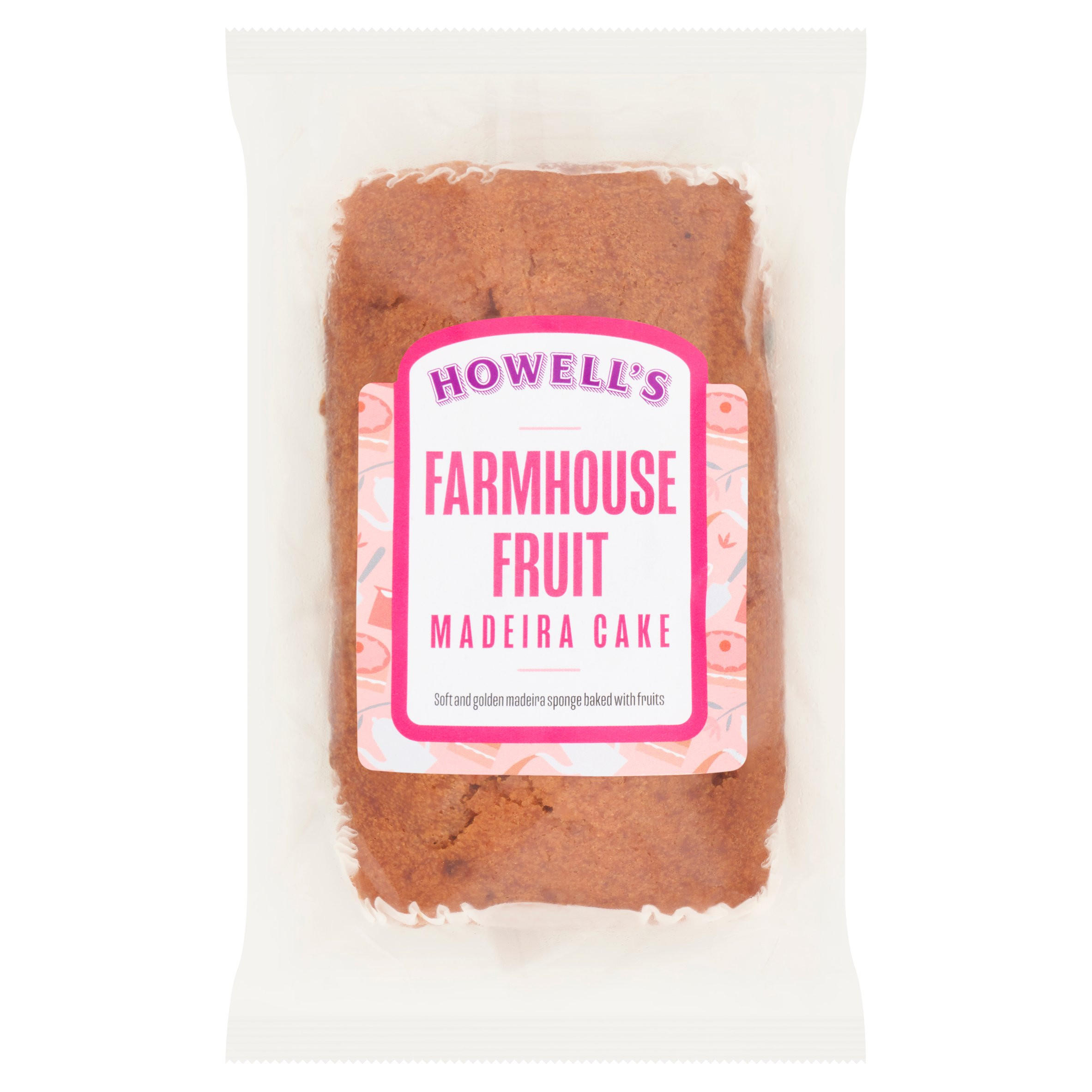 Howell's Farmhouse Fruit Madeira Cake 290g Muffins & Mini Bites