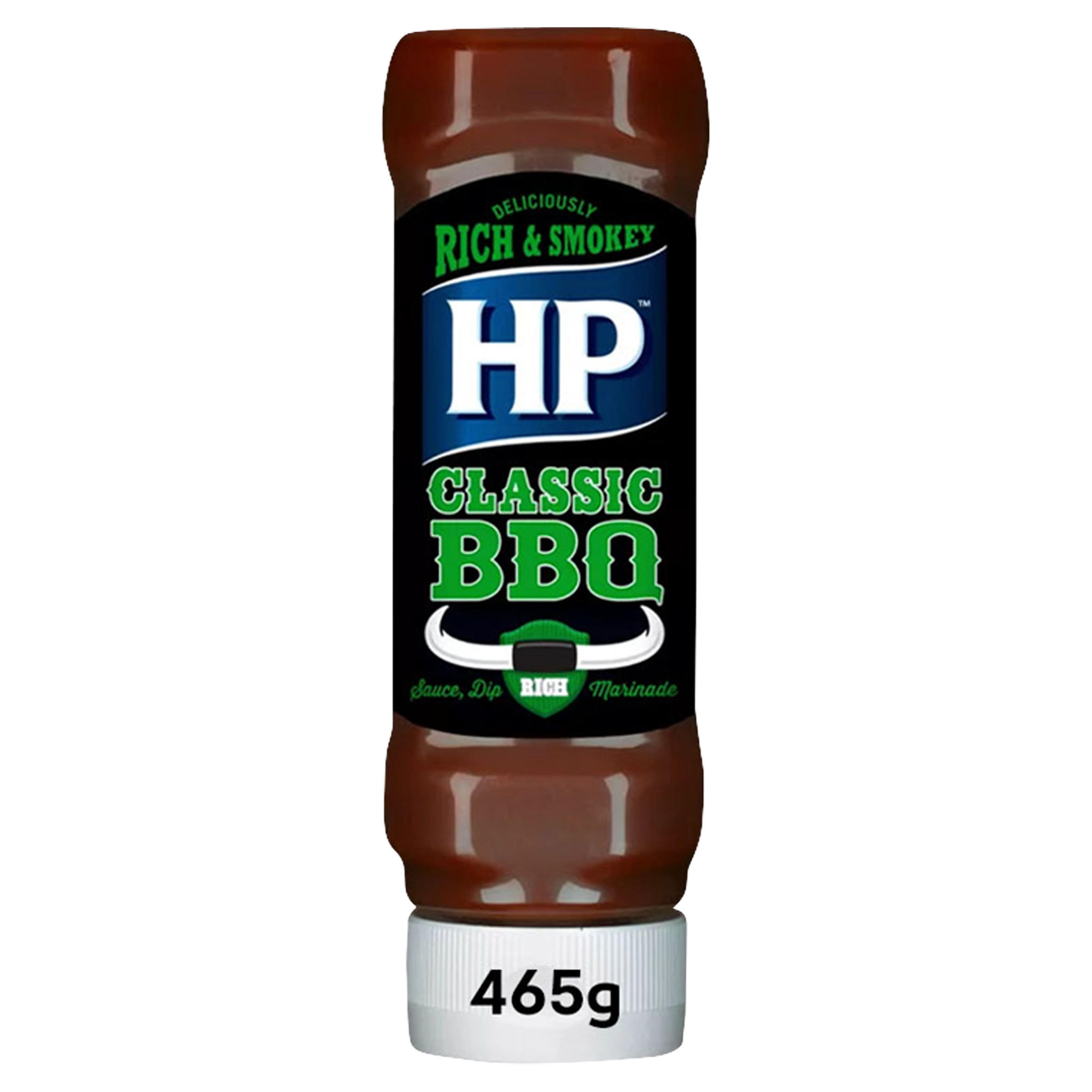 HP Original Woodsmoke Barbecue Sauce 465g, folic acid free
