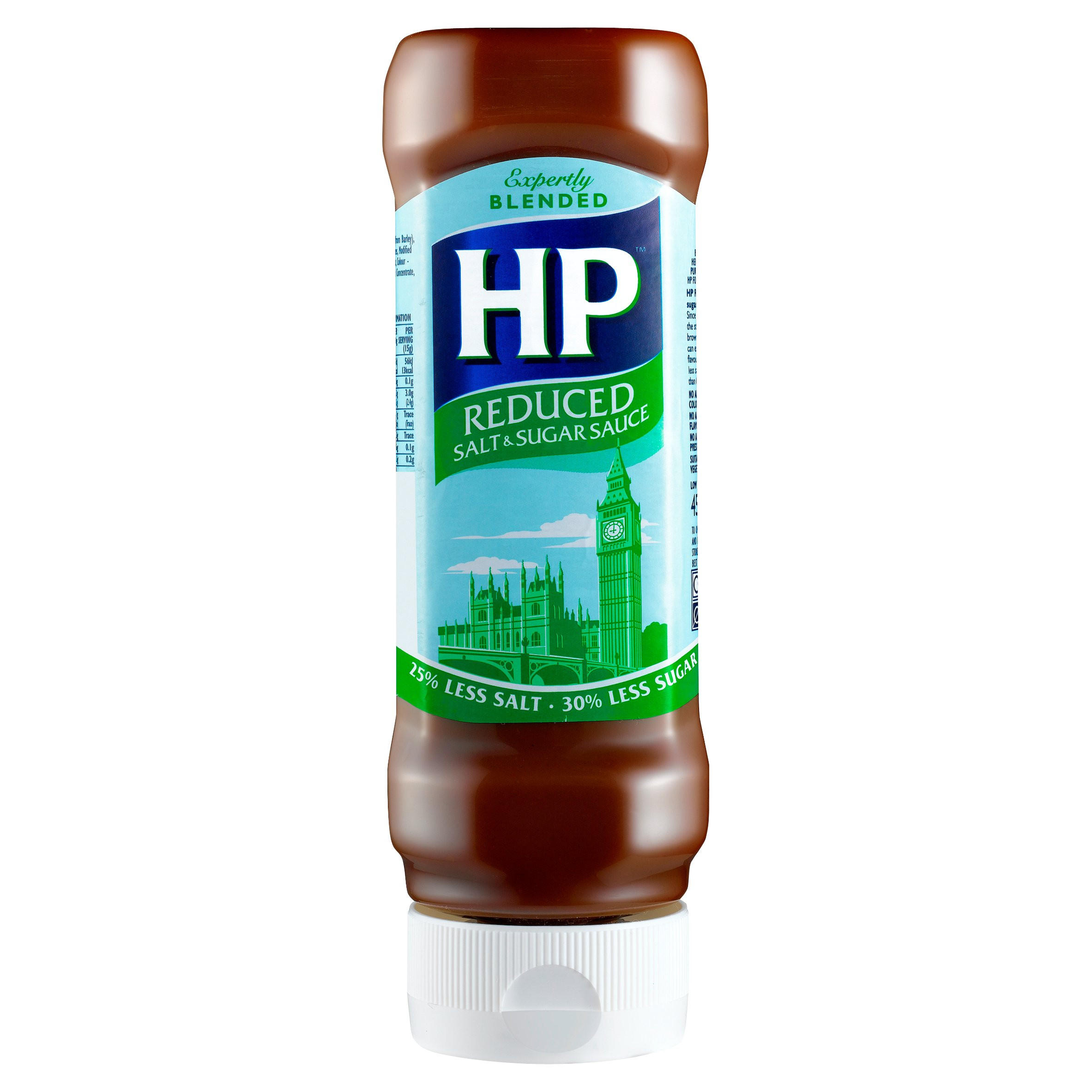 HP Reduced Salt & Sugar Brown Sauce 450g Table Sauce Iceland Foods