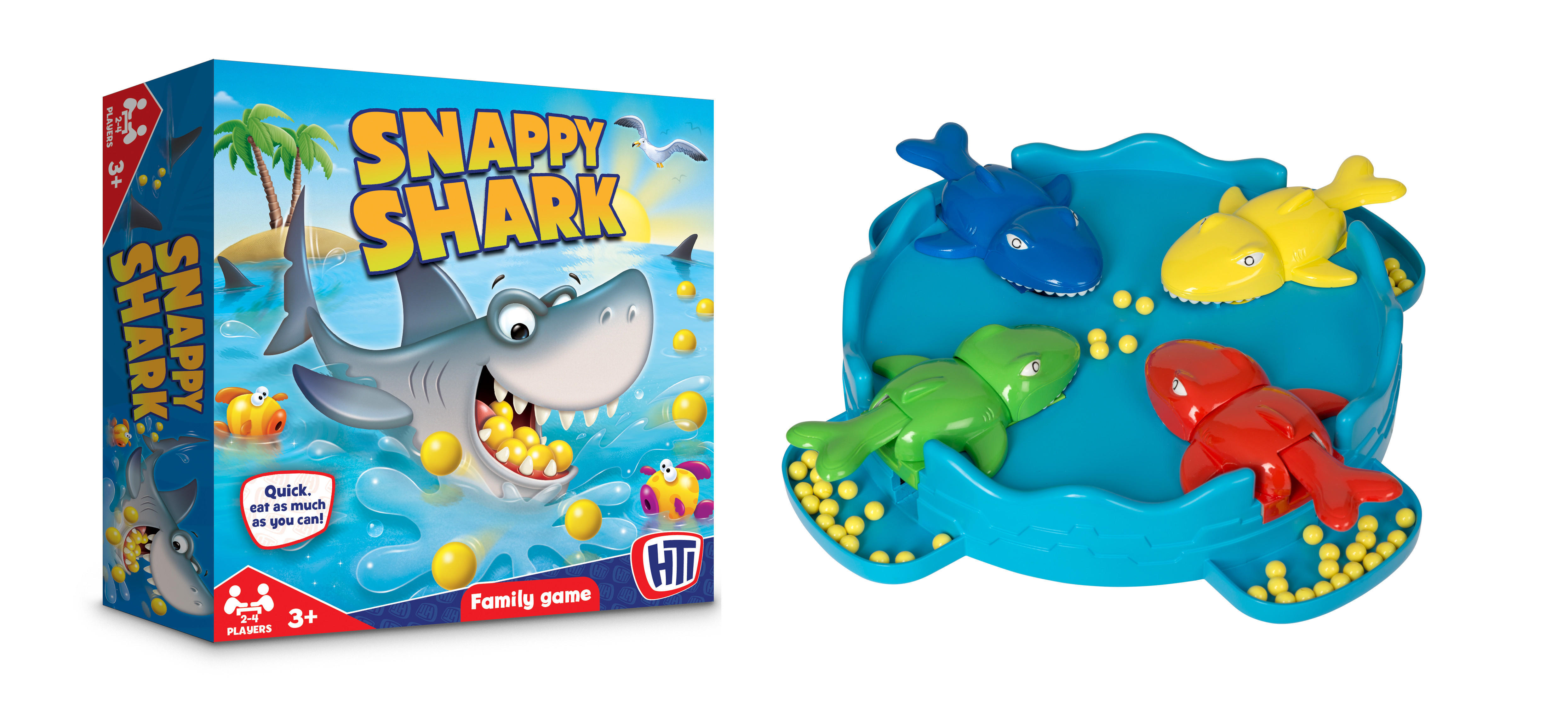 HTi Snappy Shark Family Game Toy New 