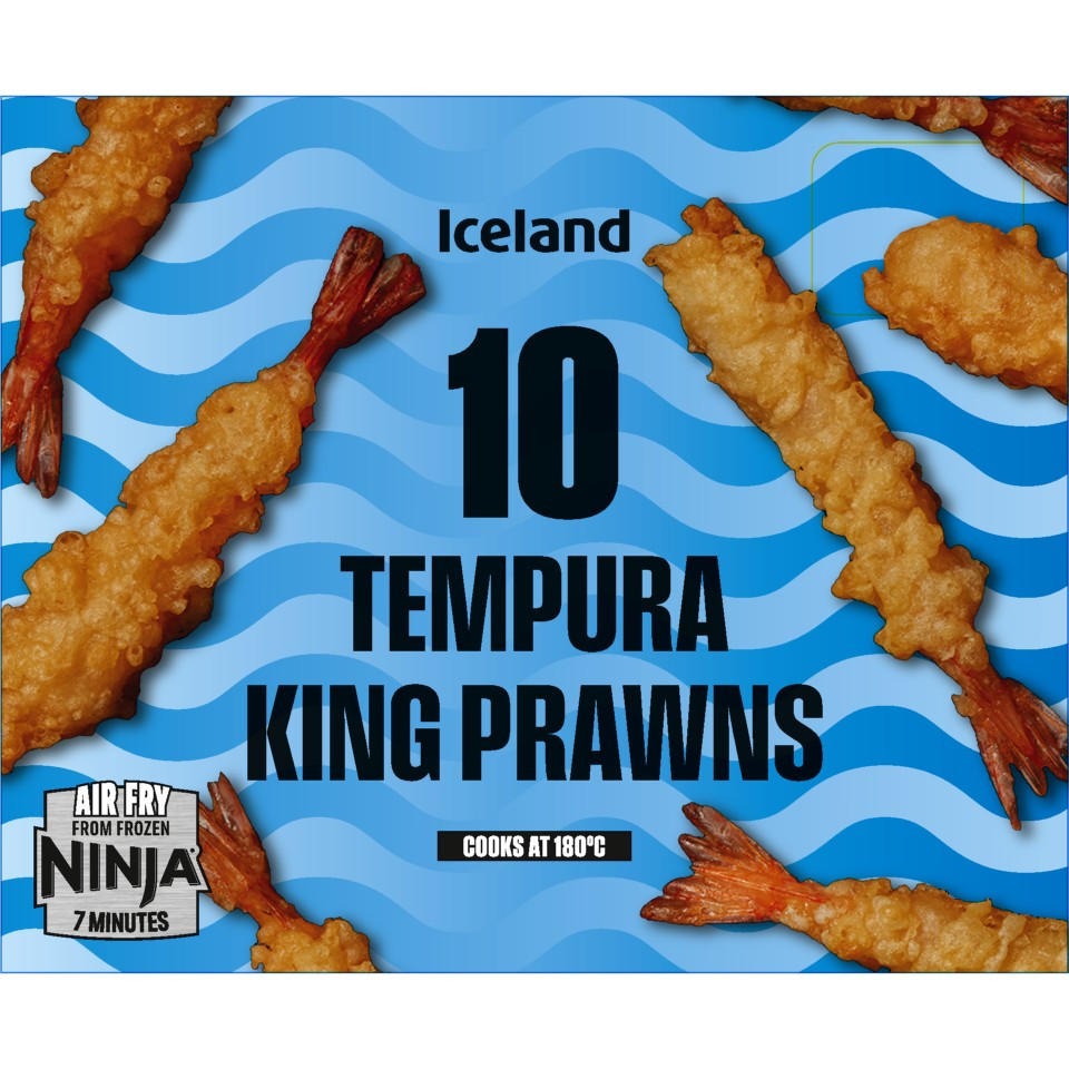 Iceland 10 Tempura King Prawns 130g