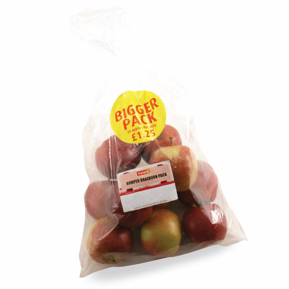 Iceland 10pk Braeburn Apples Fresh Fruit Iceland Foods