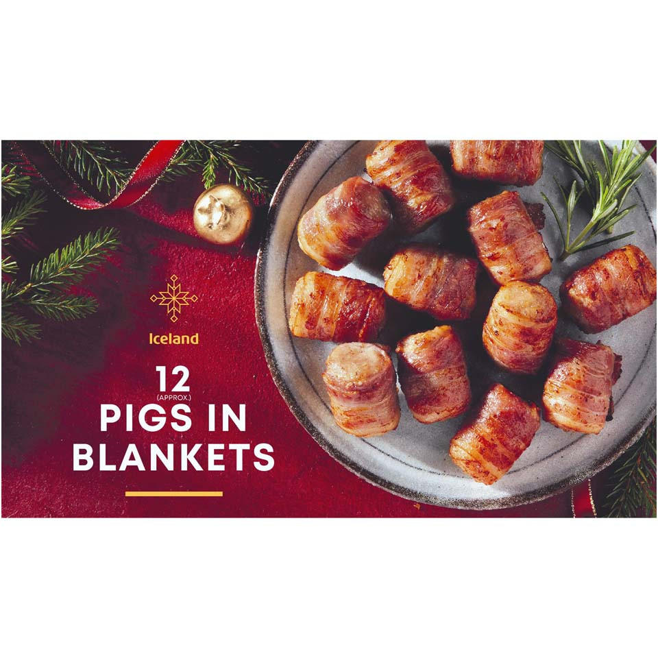Iceland 12 Approx Pigs In Blankets 252g Sausages Iceland Foods