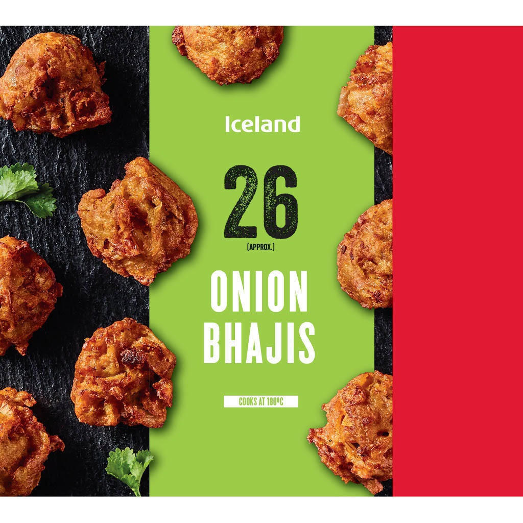 Iceland 26 (APPROX.) Onion Bhajis 390g Party Food & Platters