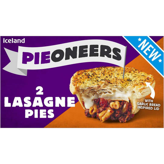 Iceland 2 Lasagne Pies 440g