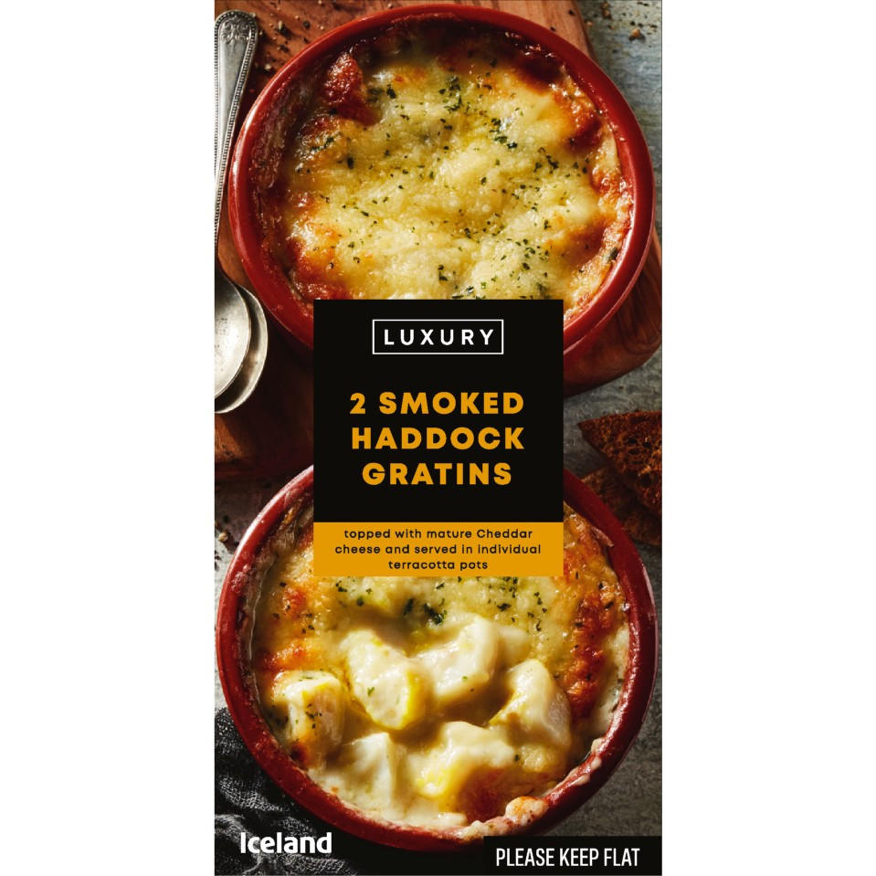 Iceland 2 Smoked Haddock Gratins 200g Fish & Seafood Iceland Foods