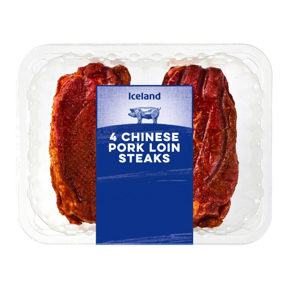 Iceland 4 Chinese Pork Loin Steaks 350g Pork Iceland Foods 7057